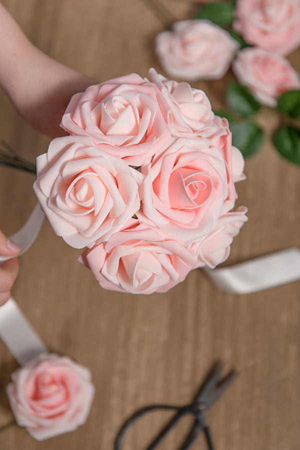 3" Foam Rose with Stem - 59 Colors F3
