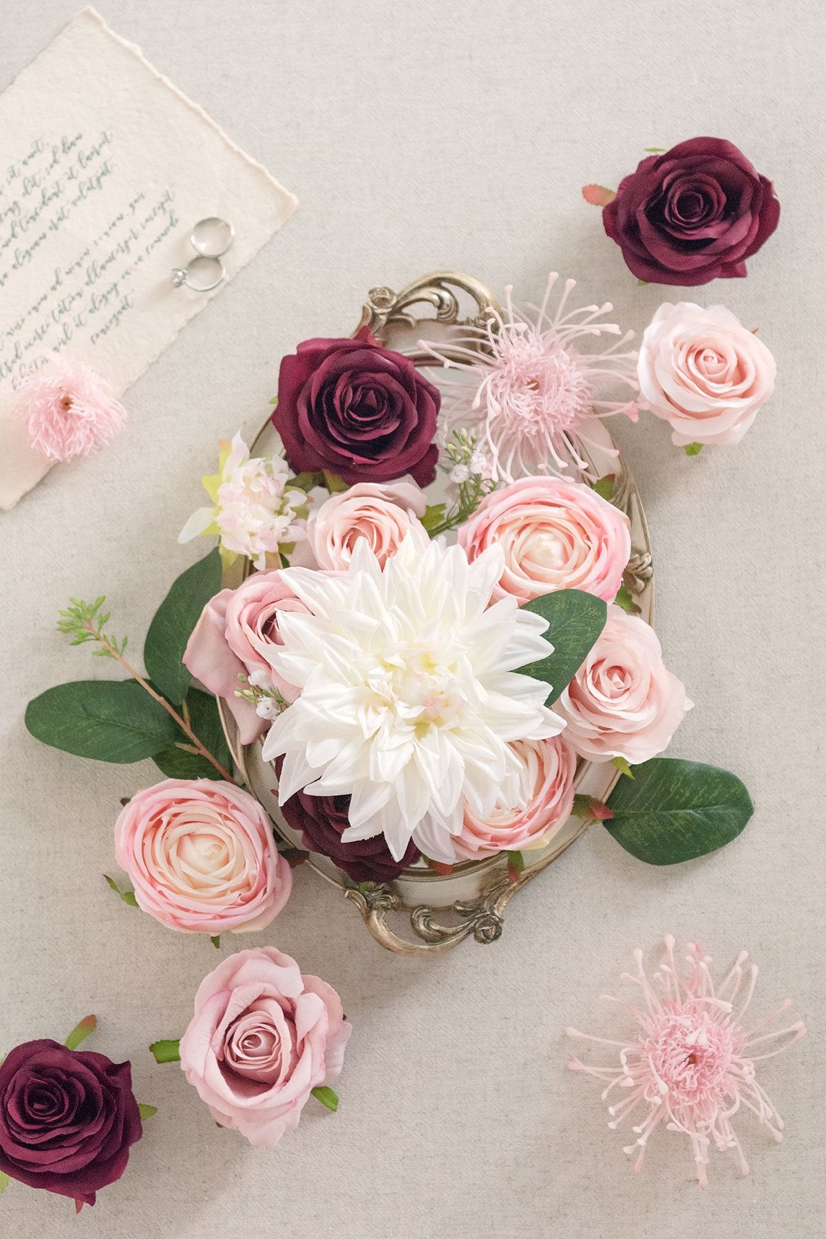 Centerpiece DIY Flowers Pacakge - 5 Styles - lingsDev