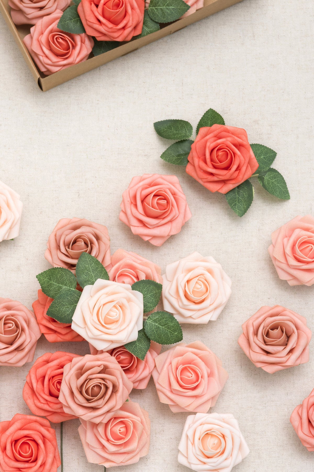 3" Foam Rose with Stem - 59 Colors F3