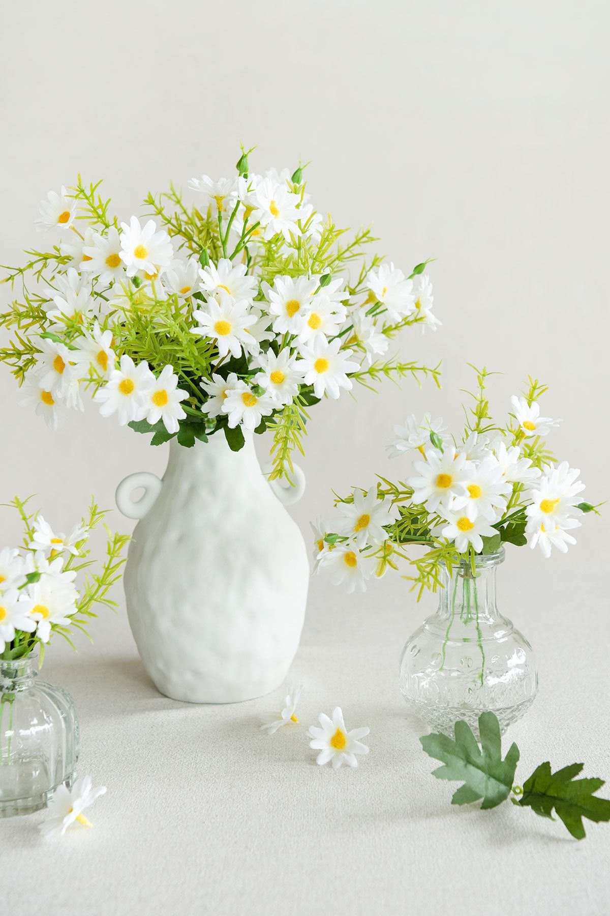 Silk Daisy Flower (Set of 3) - lingsDev
