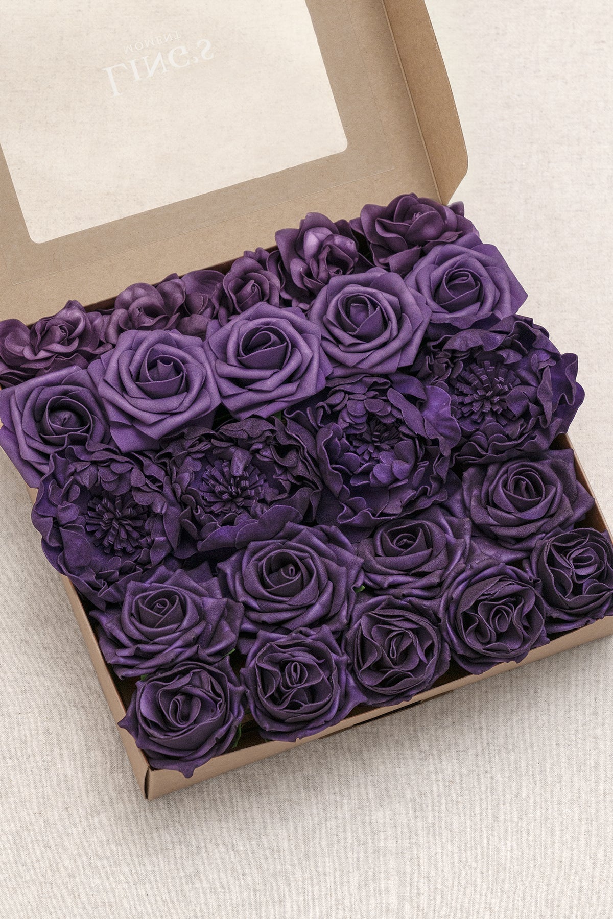 Lilac Purple Designer Flower Boxes
