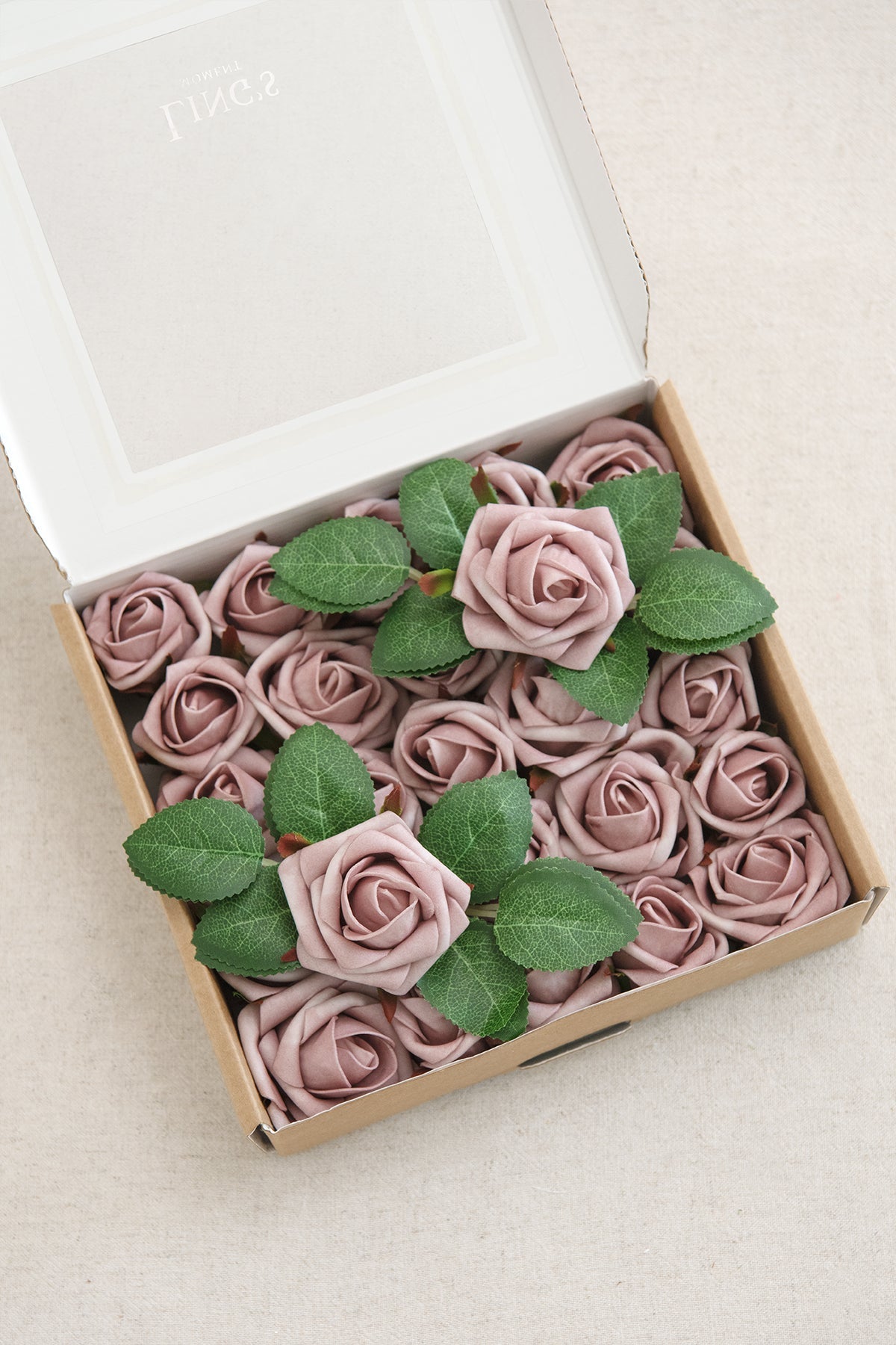 1.5"-2" Foam Rosebud & Petite Rose with Stem - 19 Colors