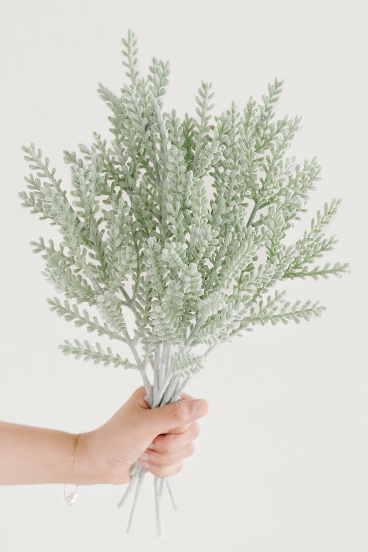 White & Beige Flowers & Greenery for DIY - lingsDev