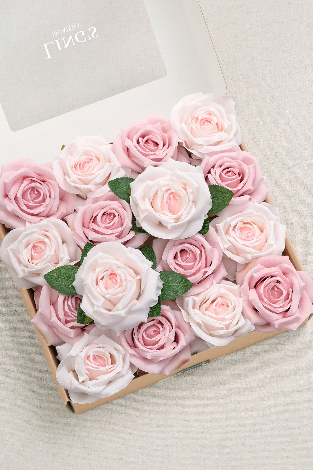 3.5" Silk Vendela Rose with Stem - 8 Styles