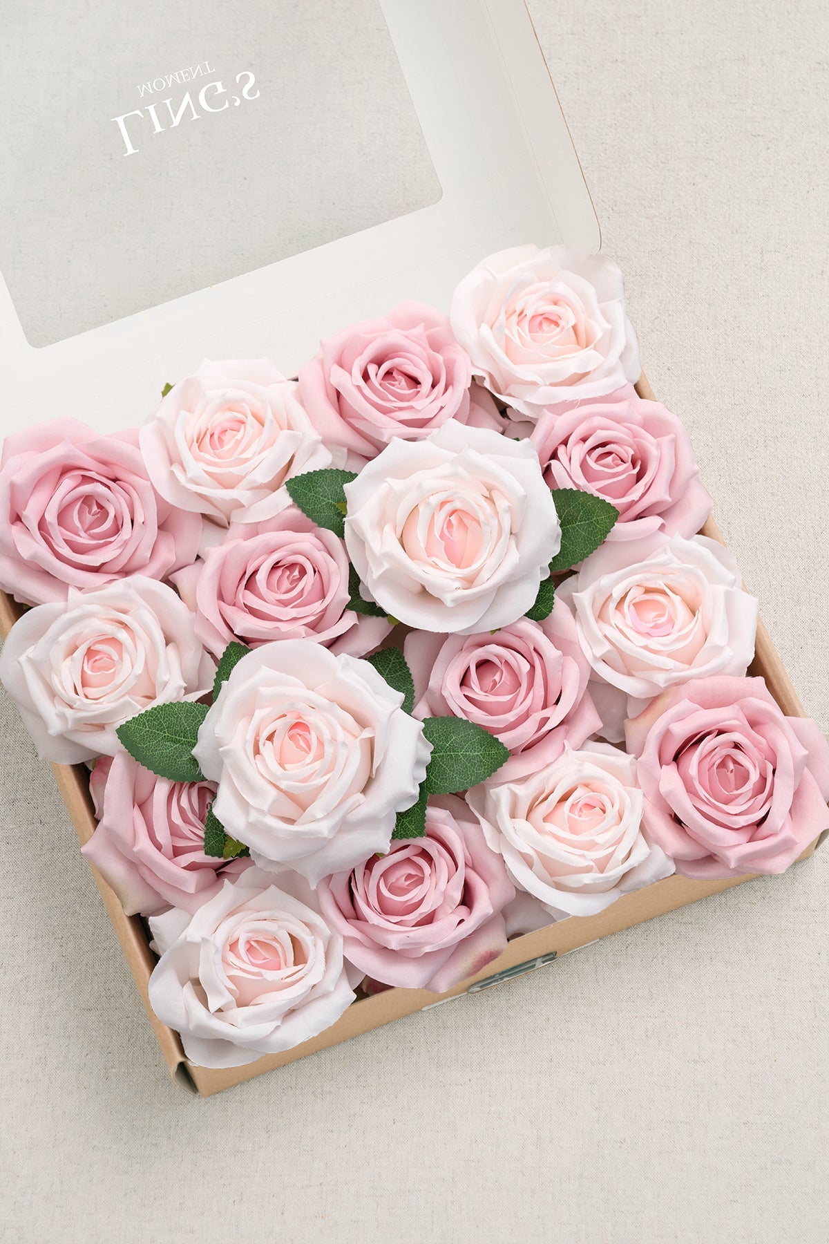 3.5" Silk Vendela Rose with Stem - 8 Styles