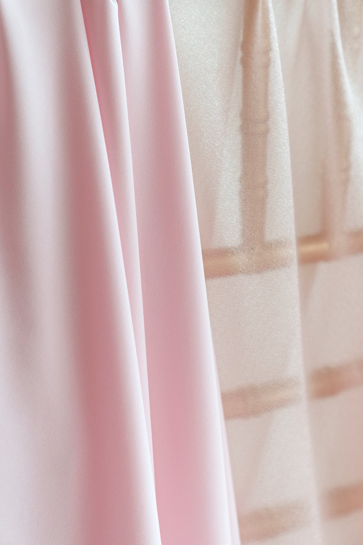 Sheer Backdrop Curtain Panels 60"w x 10FT (Set of 2) - 7 Colors - lingsDev