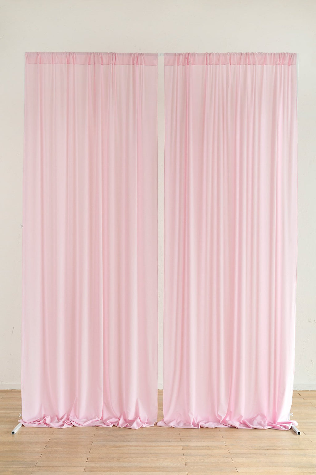 Sheer Backdrop Curtain Panels 60"w x 10FT (Set of 2) - 7 Colors - lingsDev