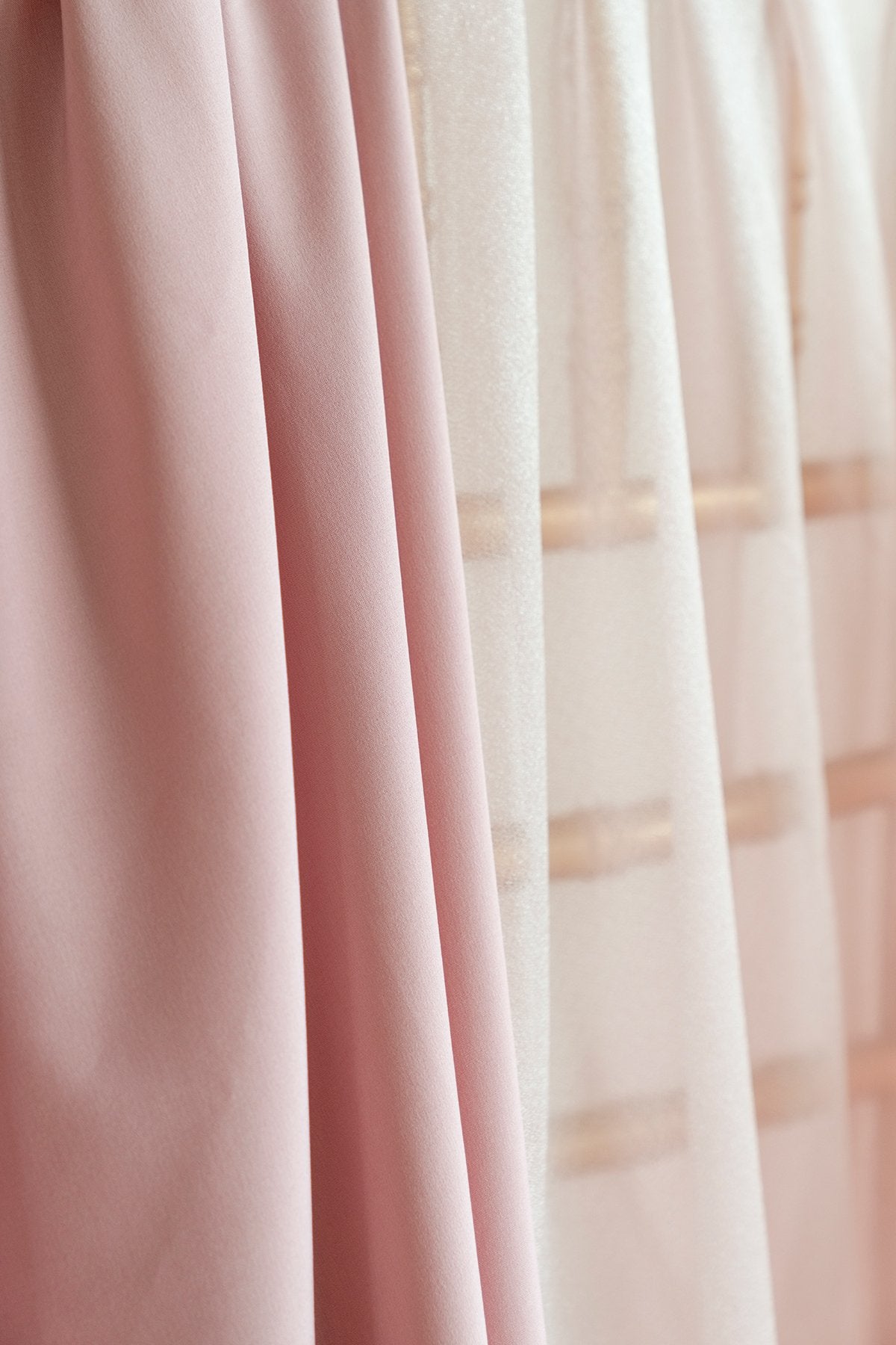 Sheer Backdrop Curtain Panels 60"w x 10FT (Set of 2) - 7 Colors - lingsDev