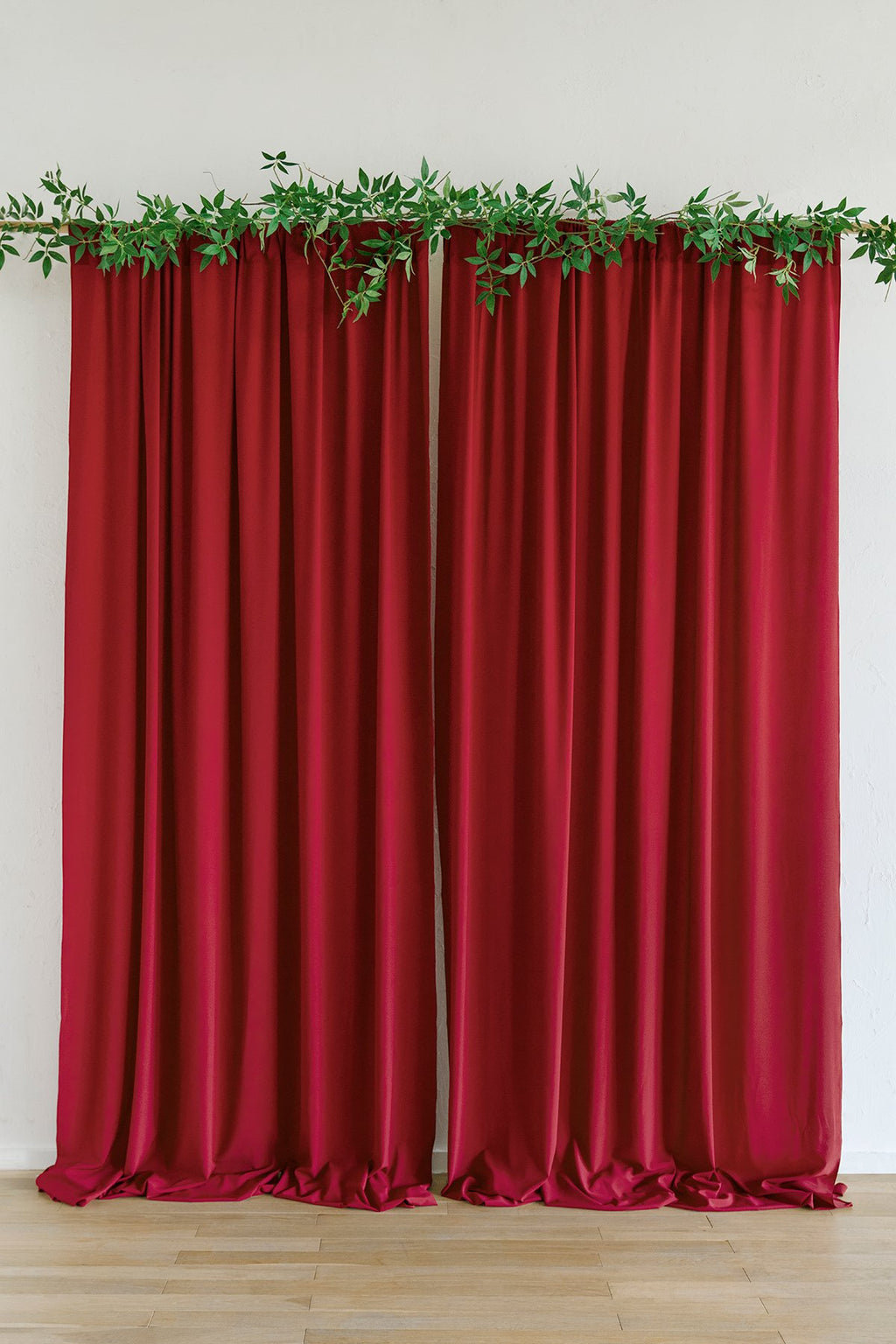 Sheer Backdrop Curtain Panels 60"w x 10FT (Set of 2) - 7 Colors - lingsDev
