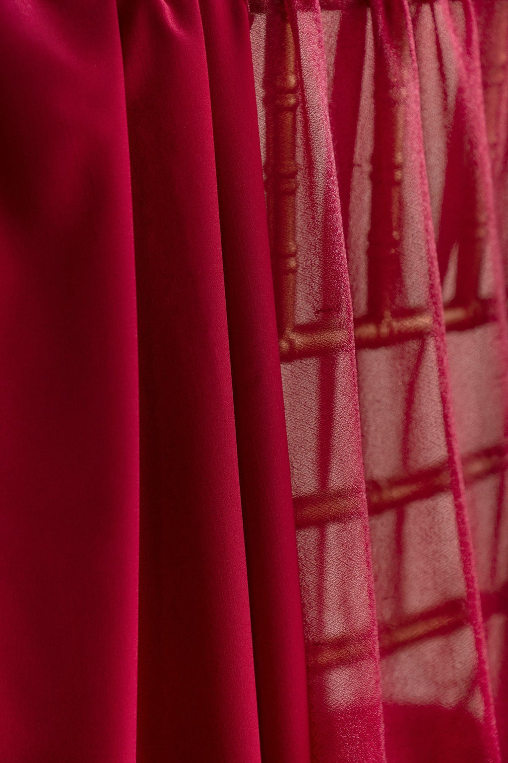 Sheer Backdrop Curtain Panels 60"w x 10FT (Set of 2) - 7 Colors - lingsDev