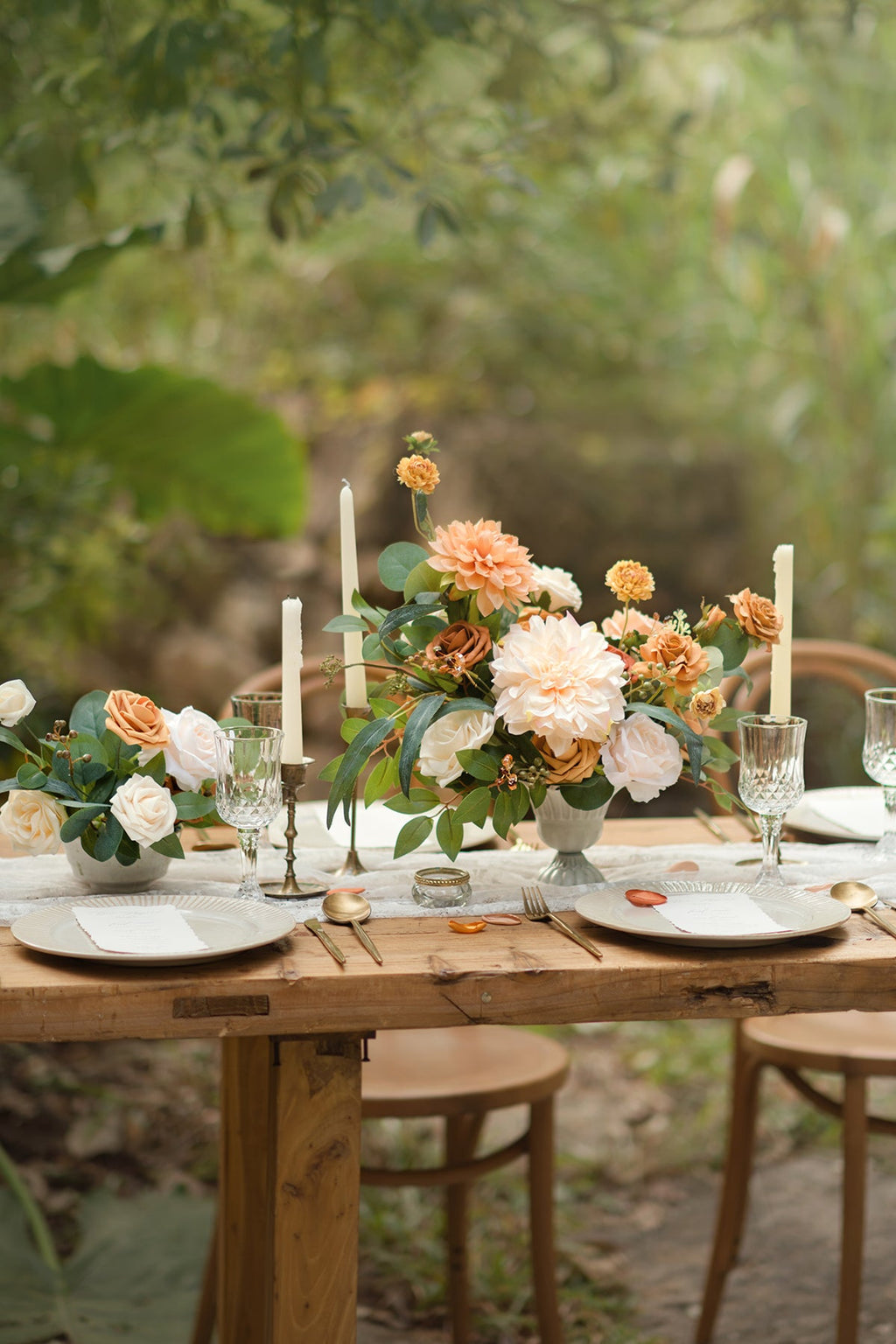 Silk Dahlia Designer Flower Boxes