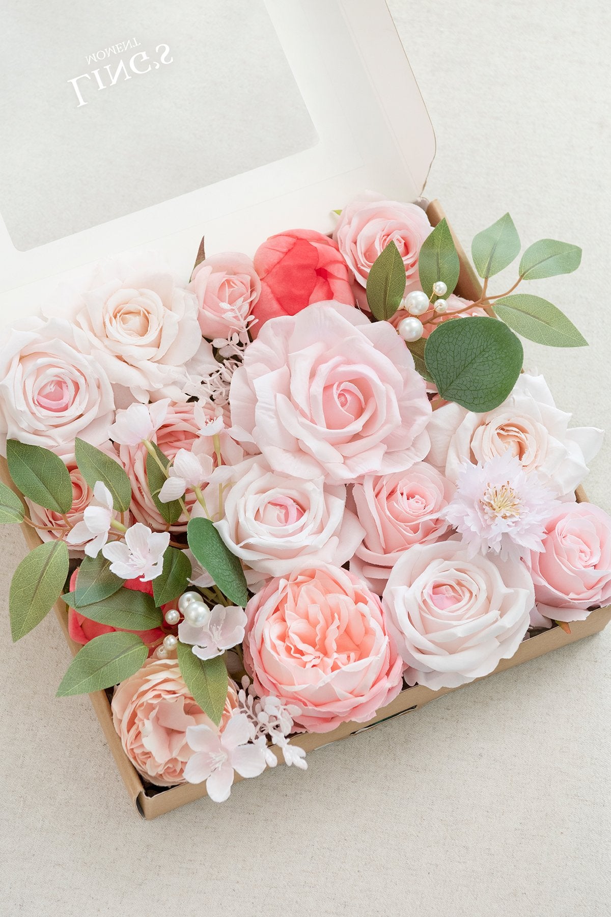 Blush & Peach Flowers Box Set - 34 Styles - lingsDev