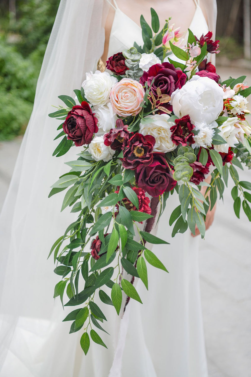 Burgundy & Marsala Flowers Box Set - 26 Styles - lingsDev