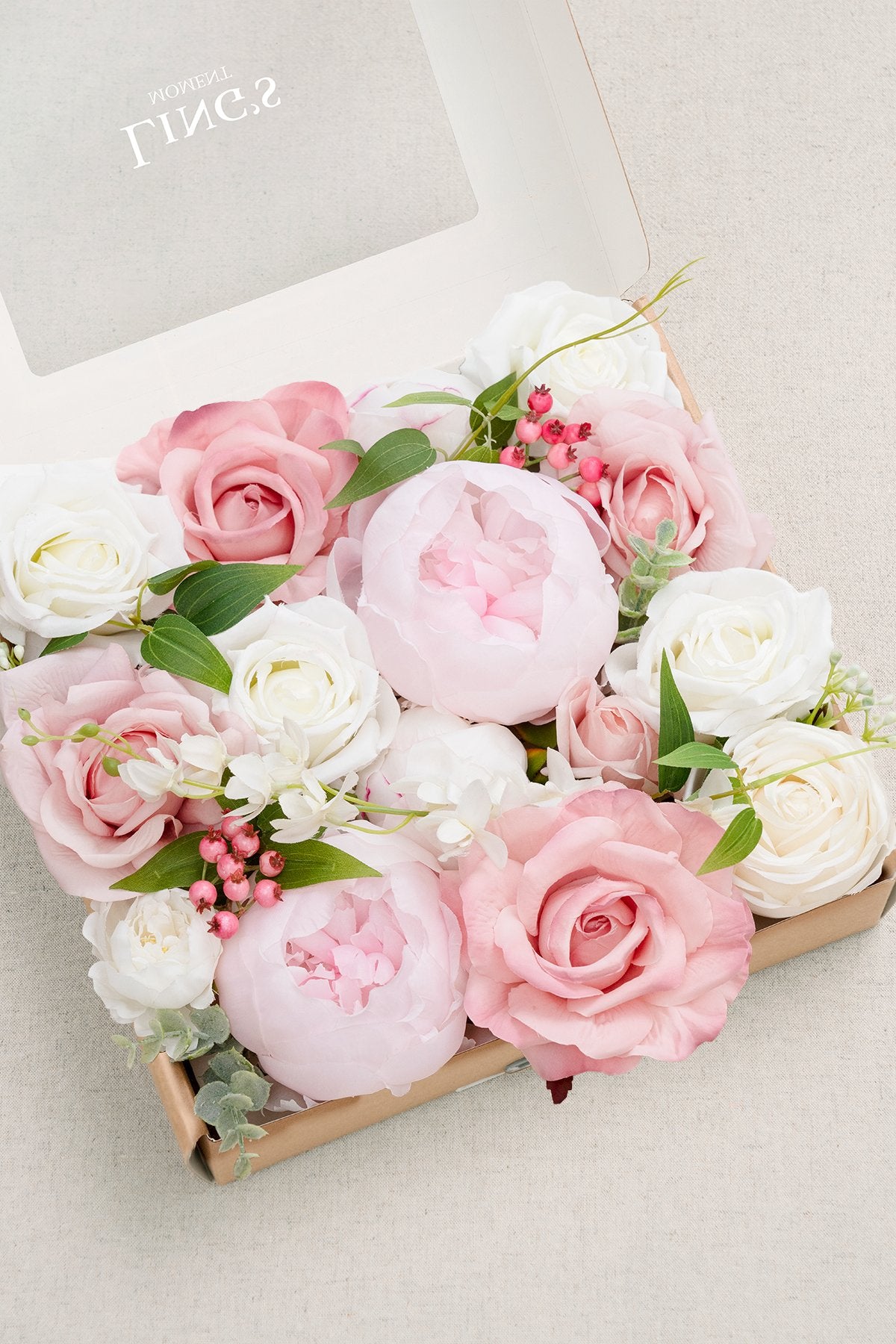 Blush & Peach Flowers Box Set - 34 Styles - lingsDev