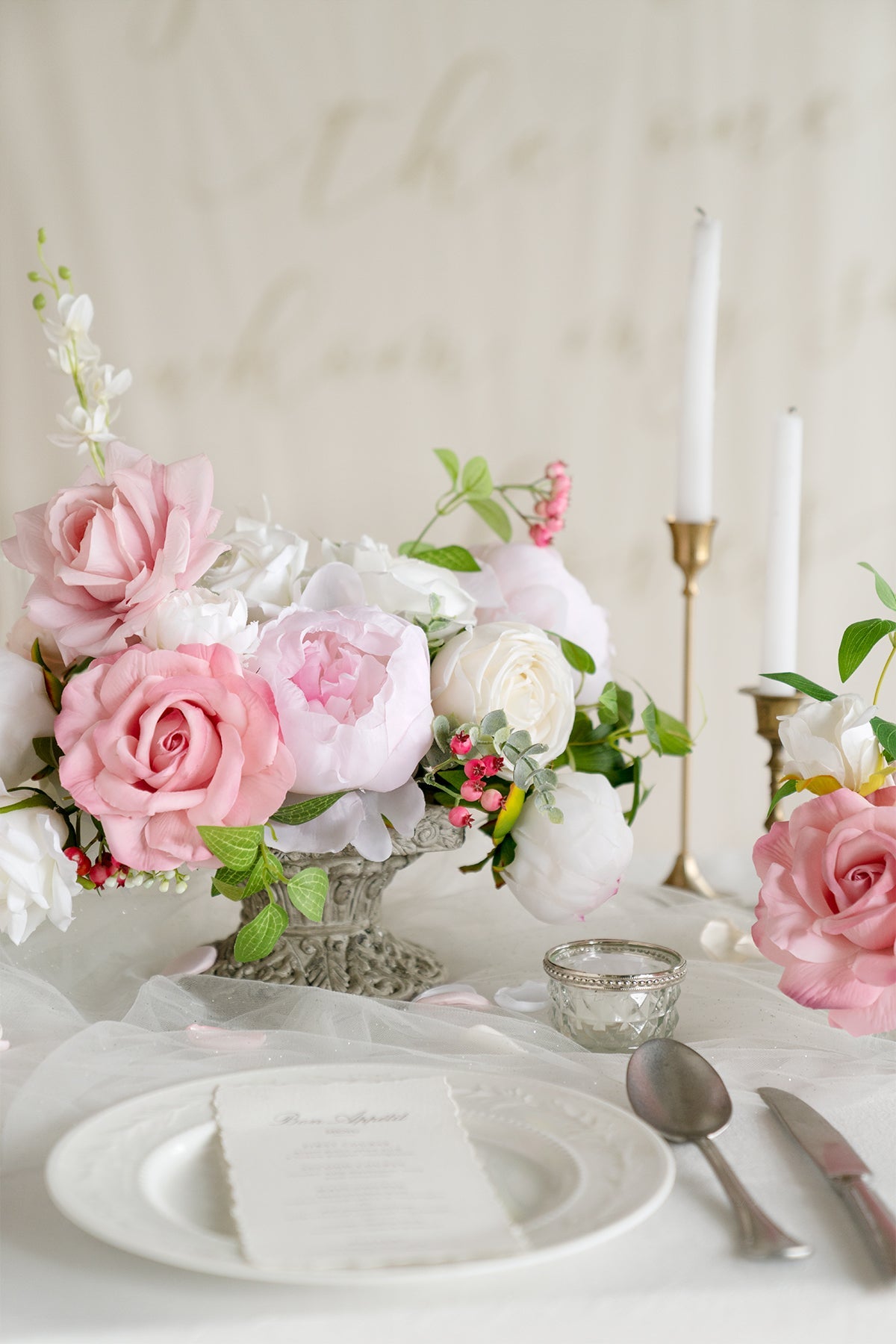 Natural Touch Peony Designer Flower Boxes