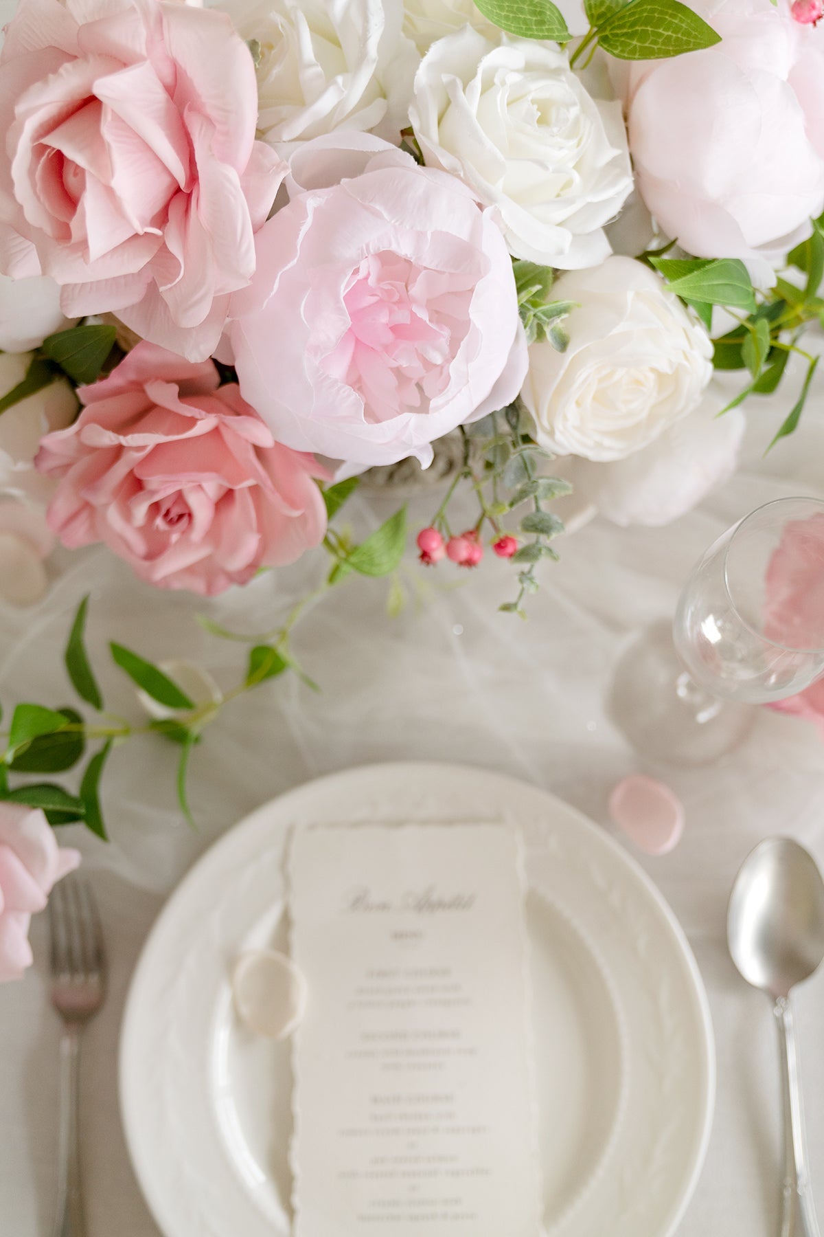 Natural Touch Peony Designer Flower Boxes