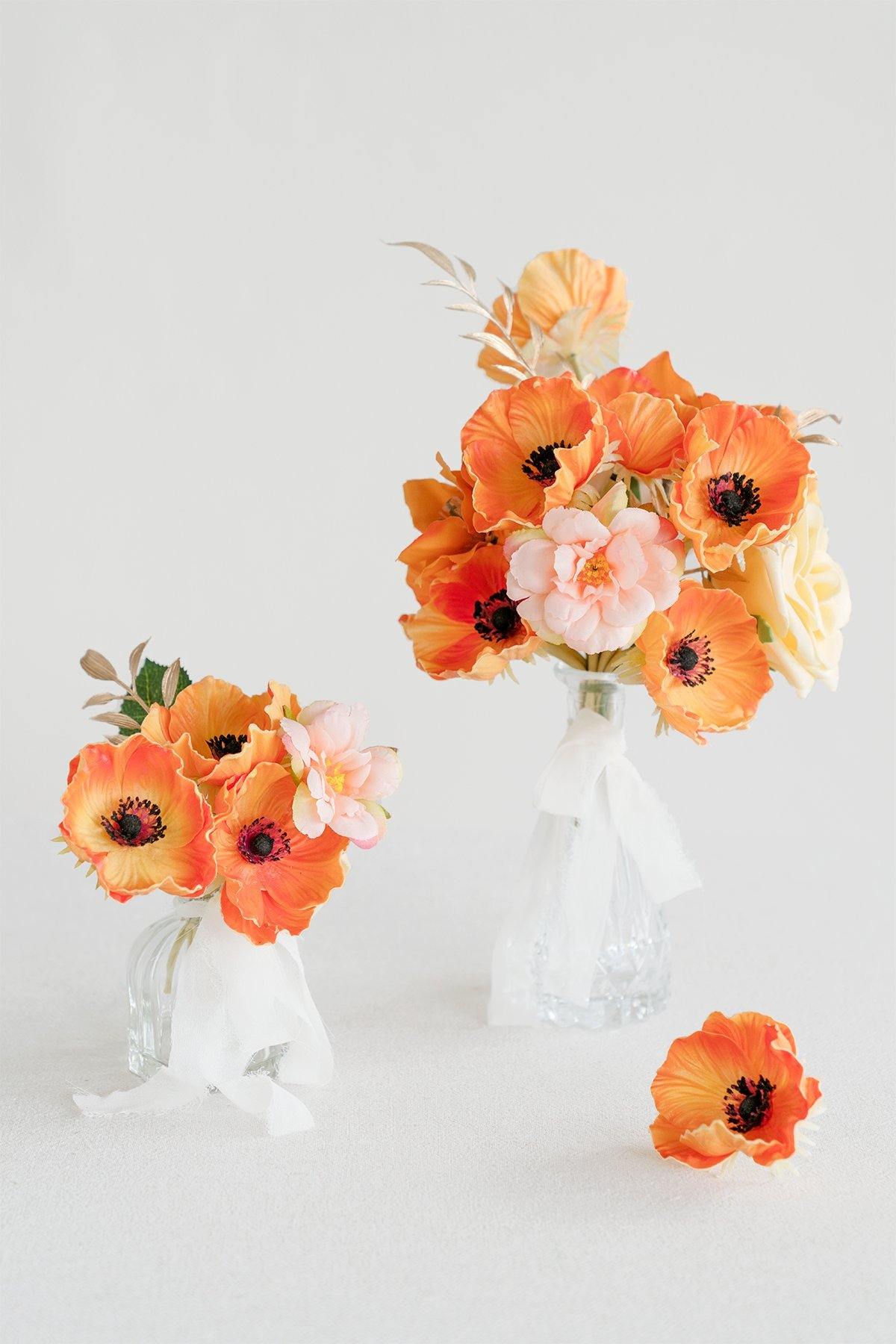 2.75" Poppy with Stem - 5 Colors - lingsDev