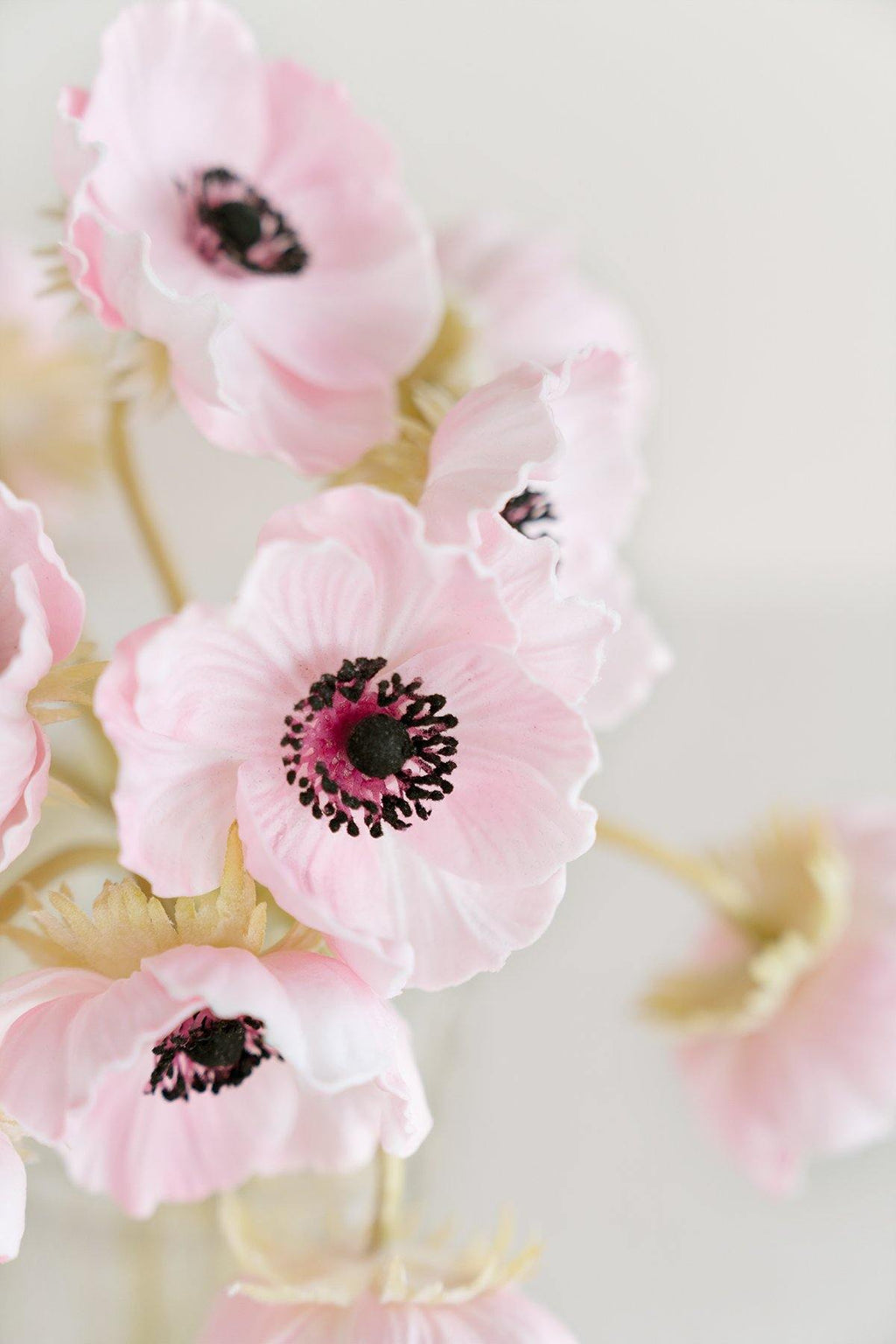 2.75" Poppy with Long Stem - 5 Colors - lingsDev