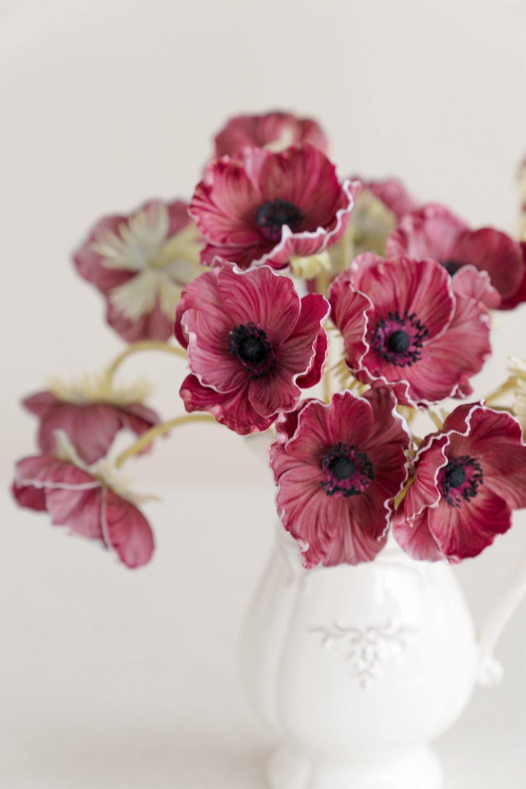 2.75" Poppy with Long Stem - 5 Colors - lingsDev
