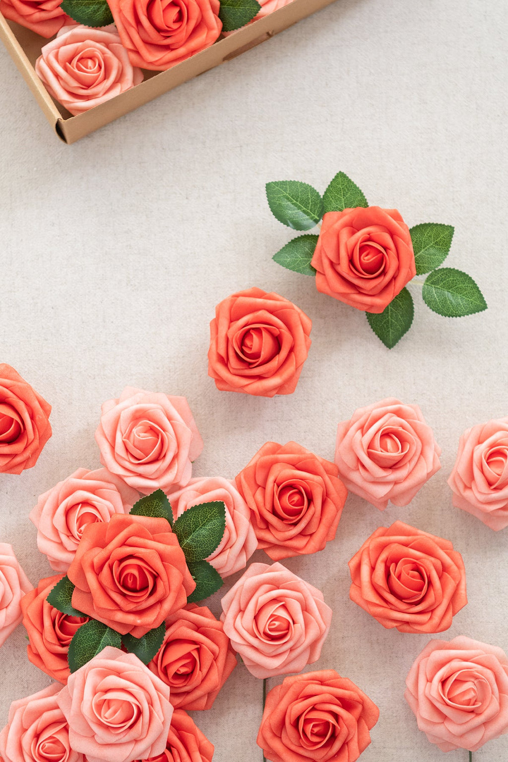 3" Foam Rose with Stem - 59 Colors F3