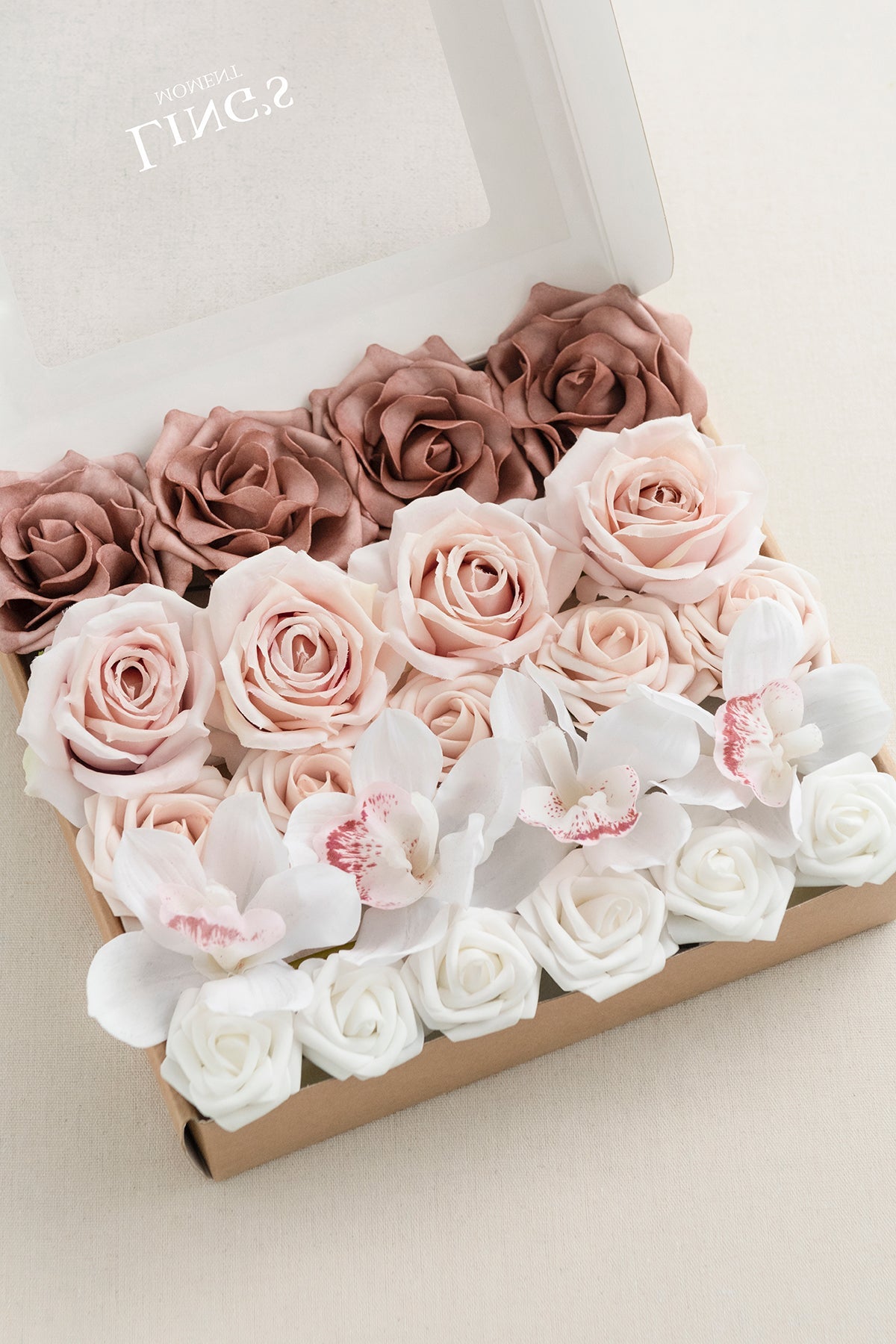 Dusty Rose Designer Flower Boxes