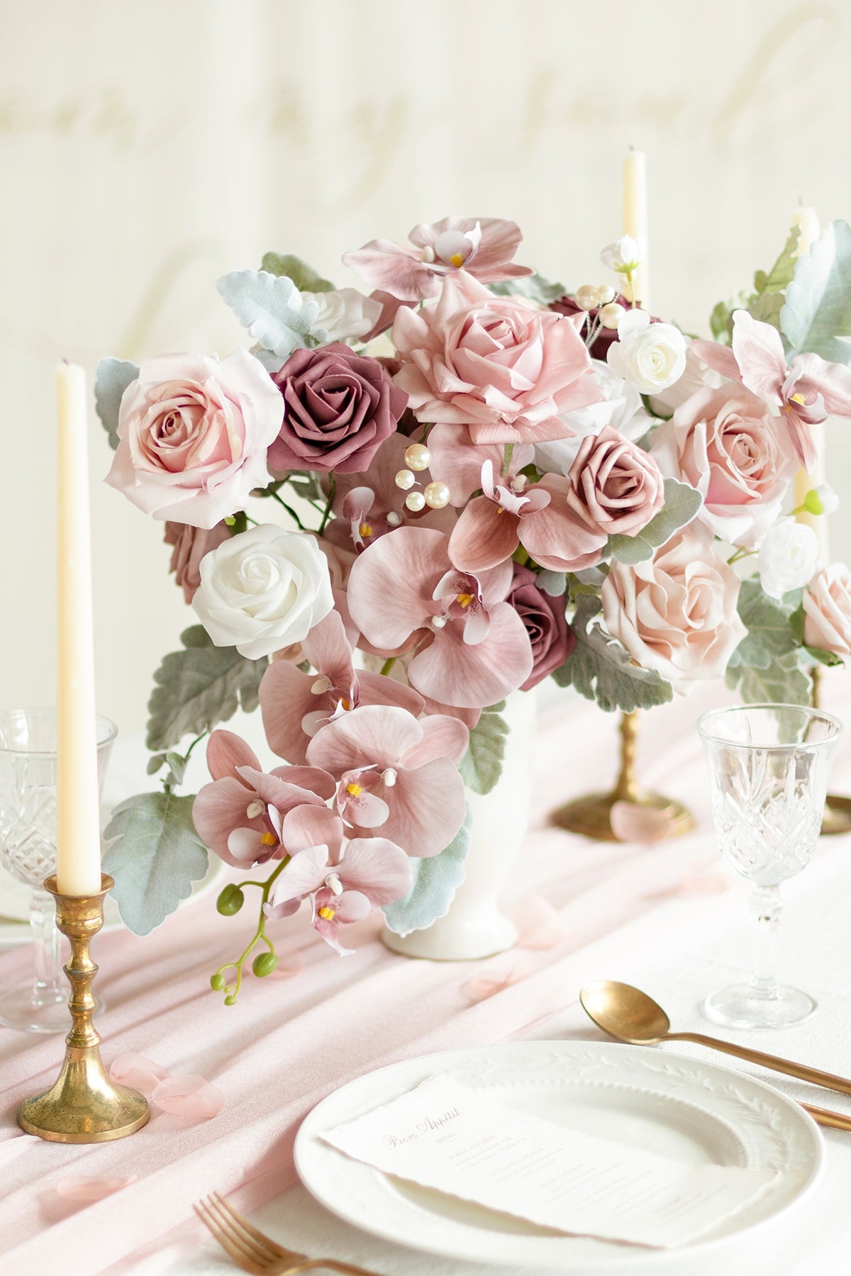 Dusty Rose Designer Flower Boxes