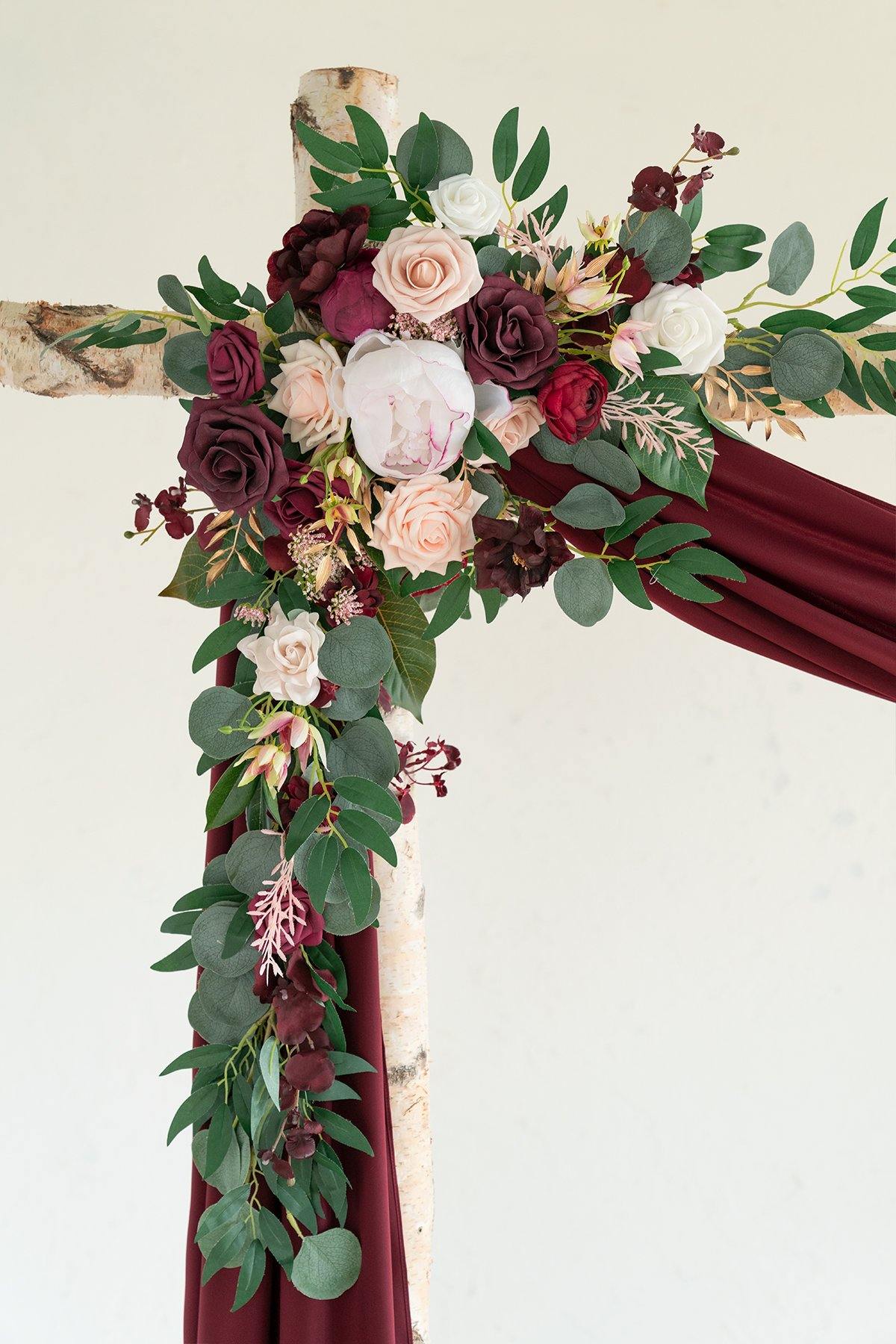 Eucalyptus and Willow Leaf Greenery Garland 6.5FT - lingsDev