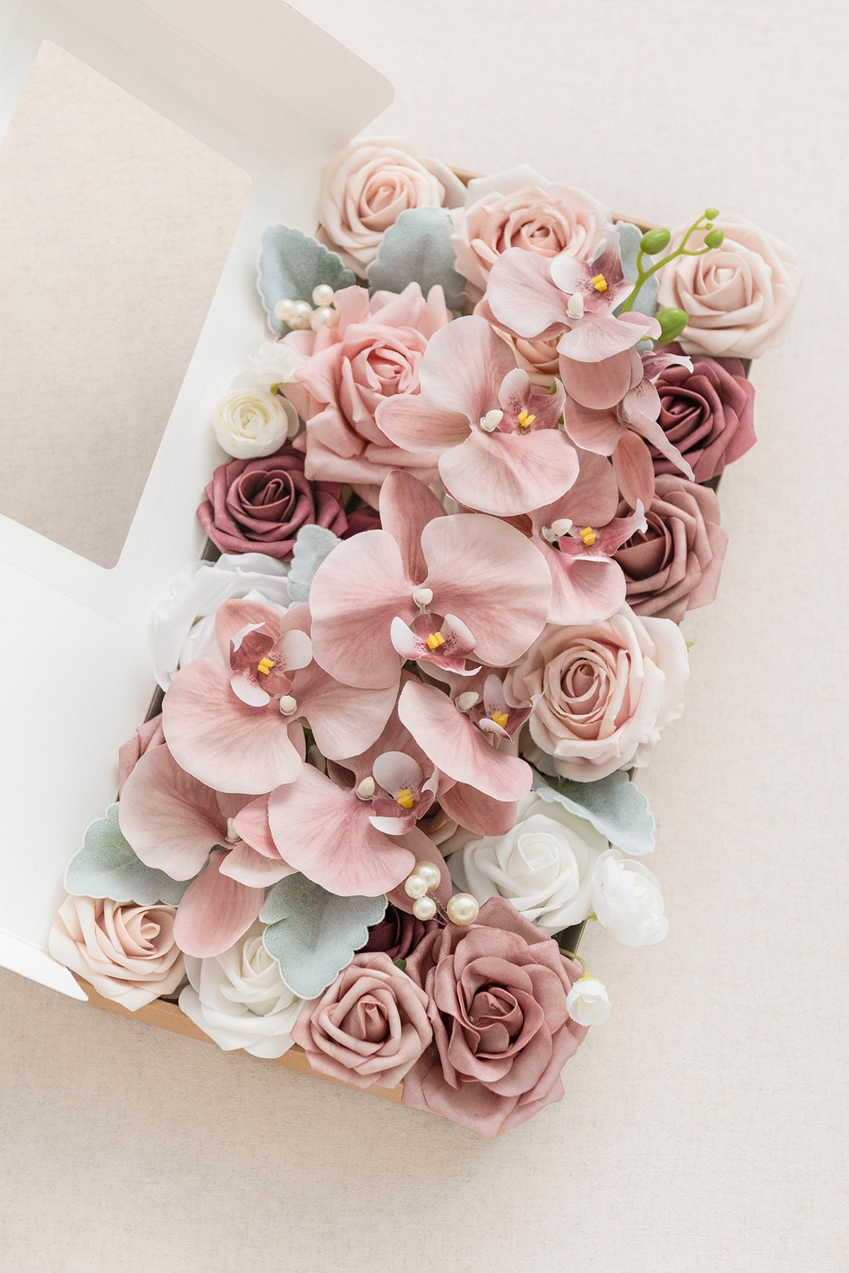 Dusty Rose Designer Flower Boxes