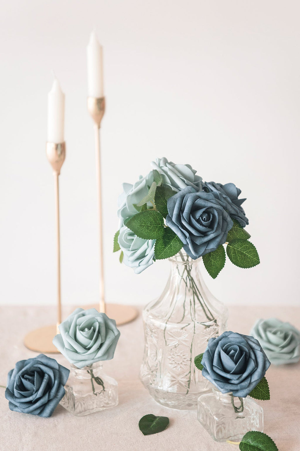 3" Foam Rose with Stem - 59 Colors F3