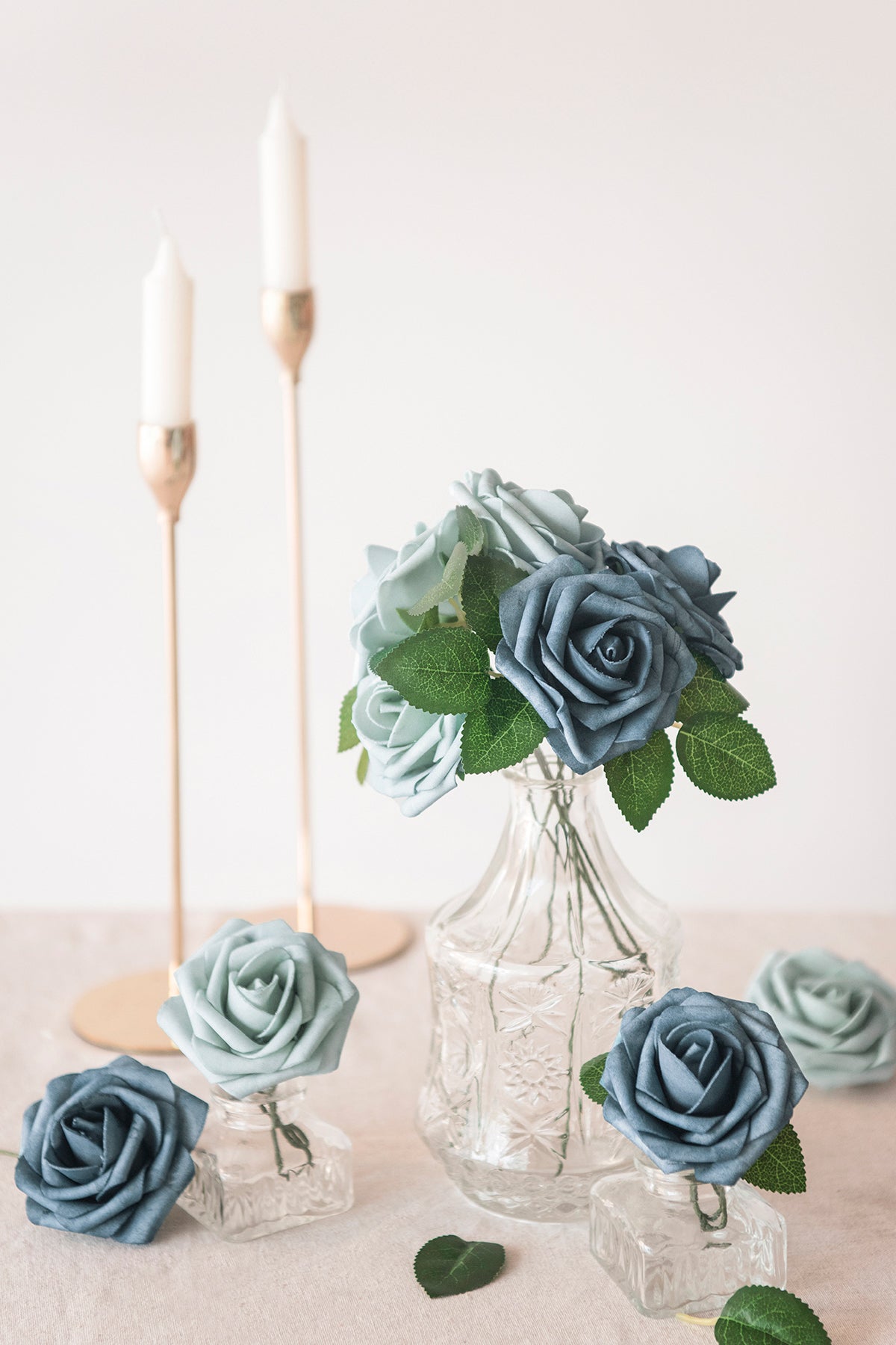 3" Foam Rose with Stem - 59 Colors F3
