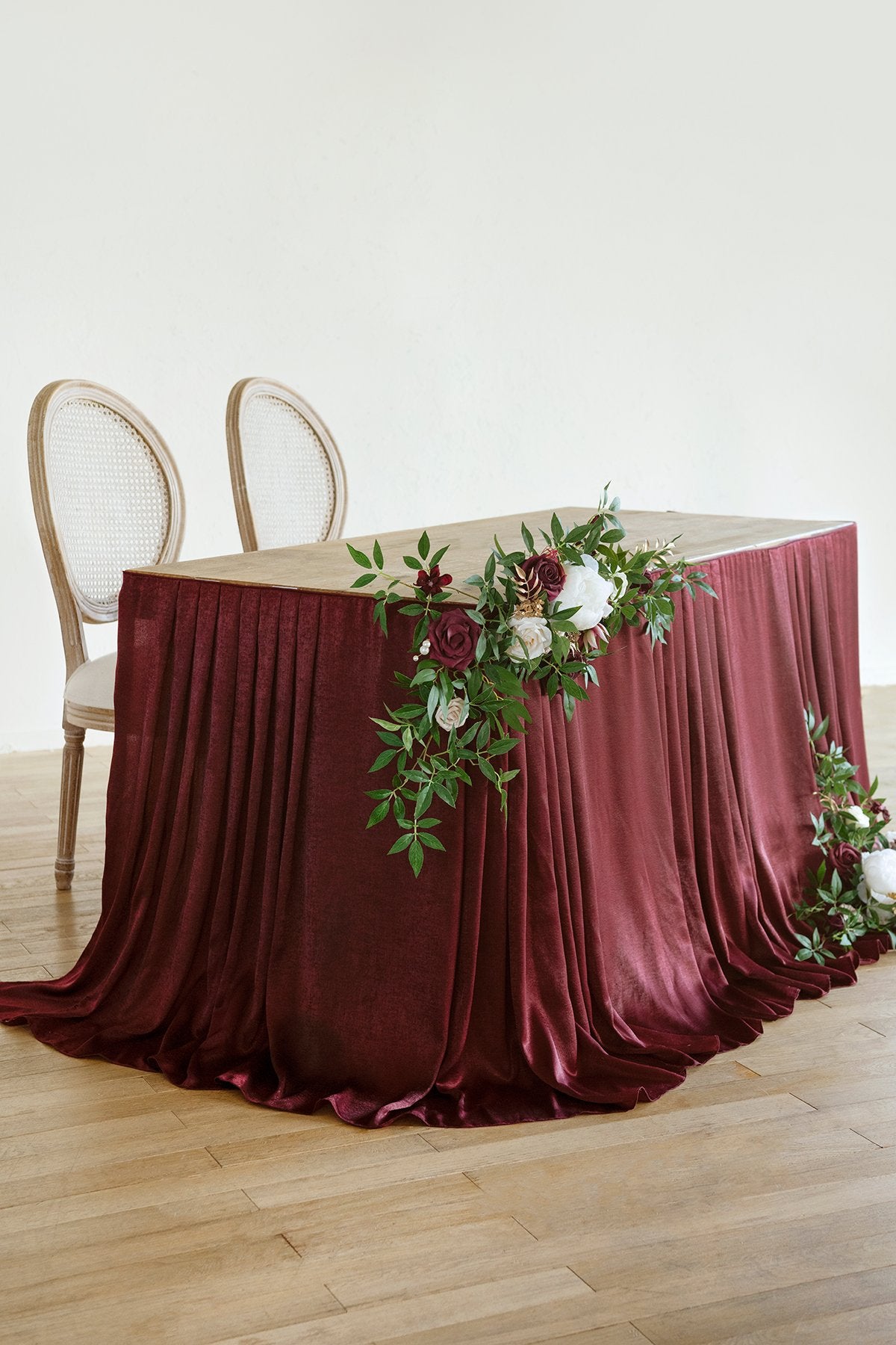 Extra Long Pooling Table Skirt - 14 Styles - lingsDev