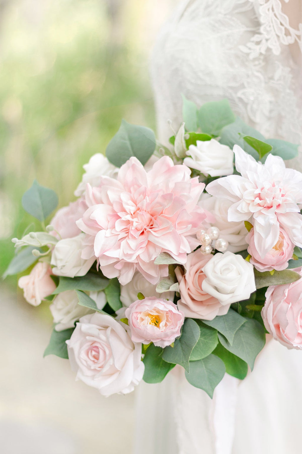 Silk Dahlia Designer Flower Boxes
