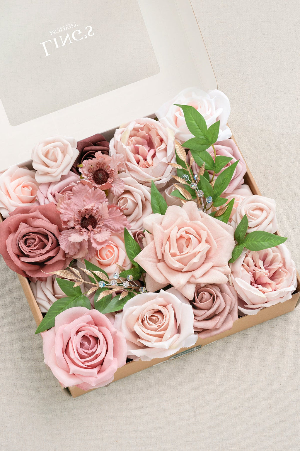 Dusty Rose Designer Flower Boxes
