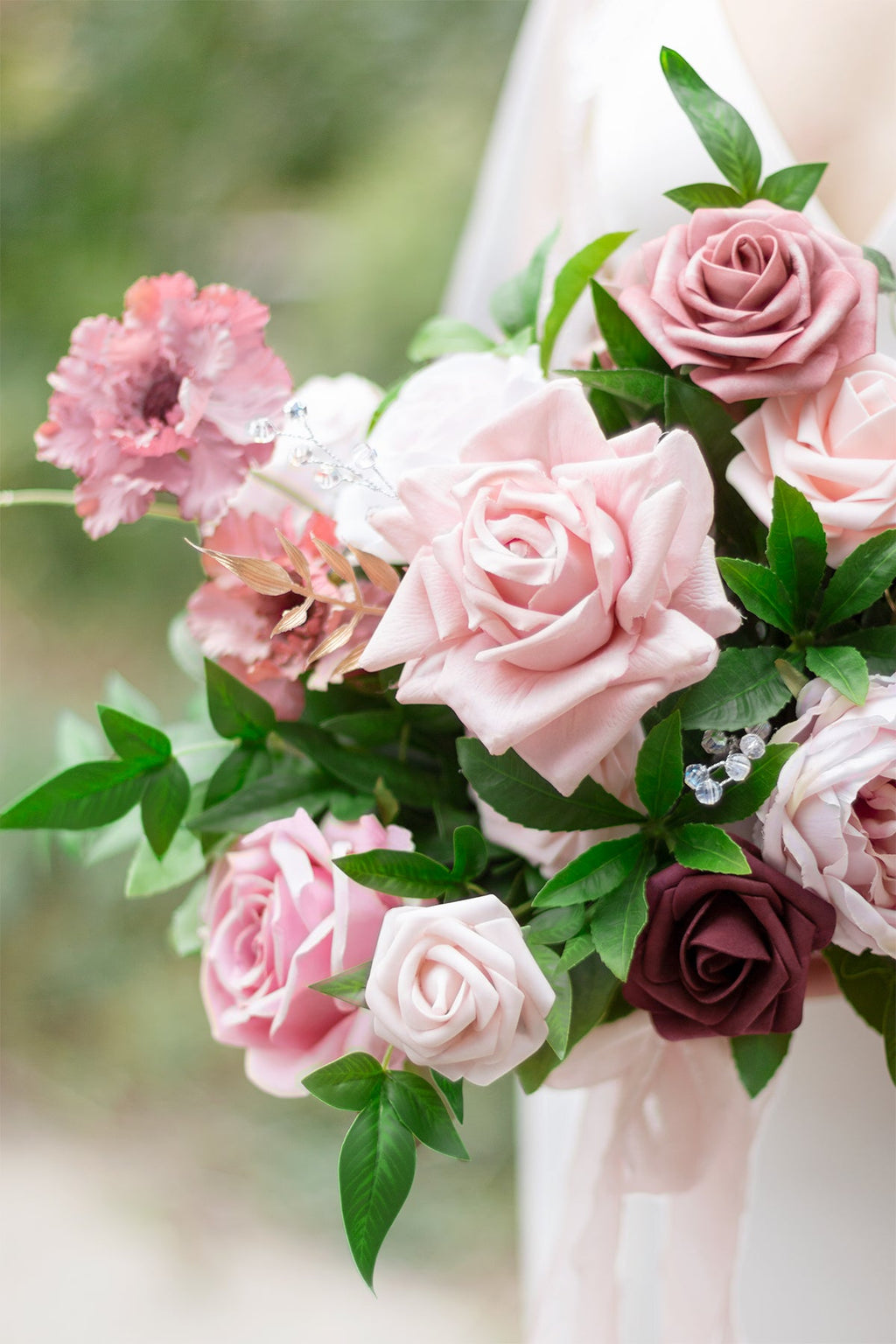 Dusty Rose Designer Flower Boxes