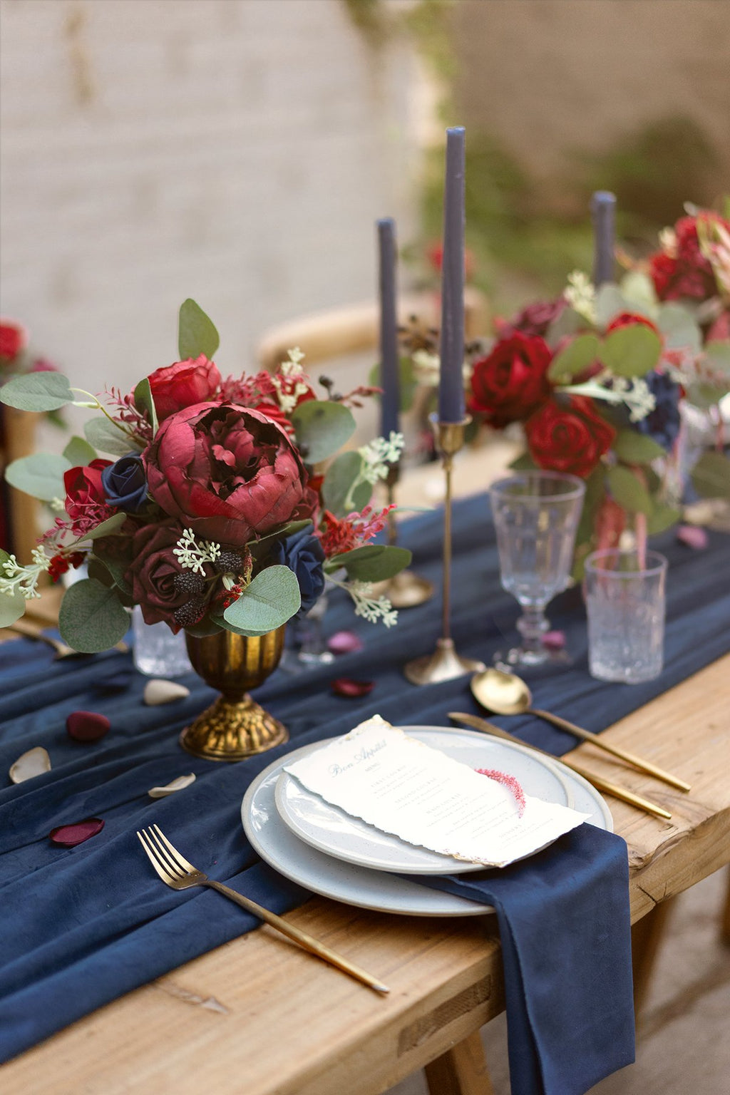 Burgundy & Marsala Flowers Box Set - 26 Styles - lingsDev