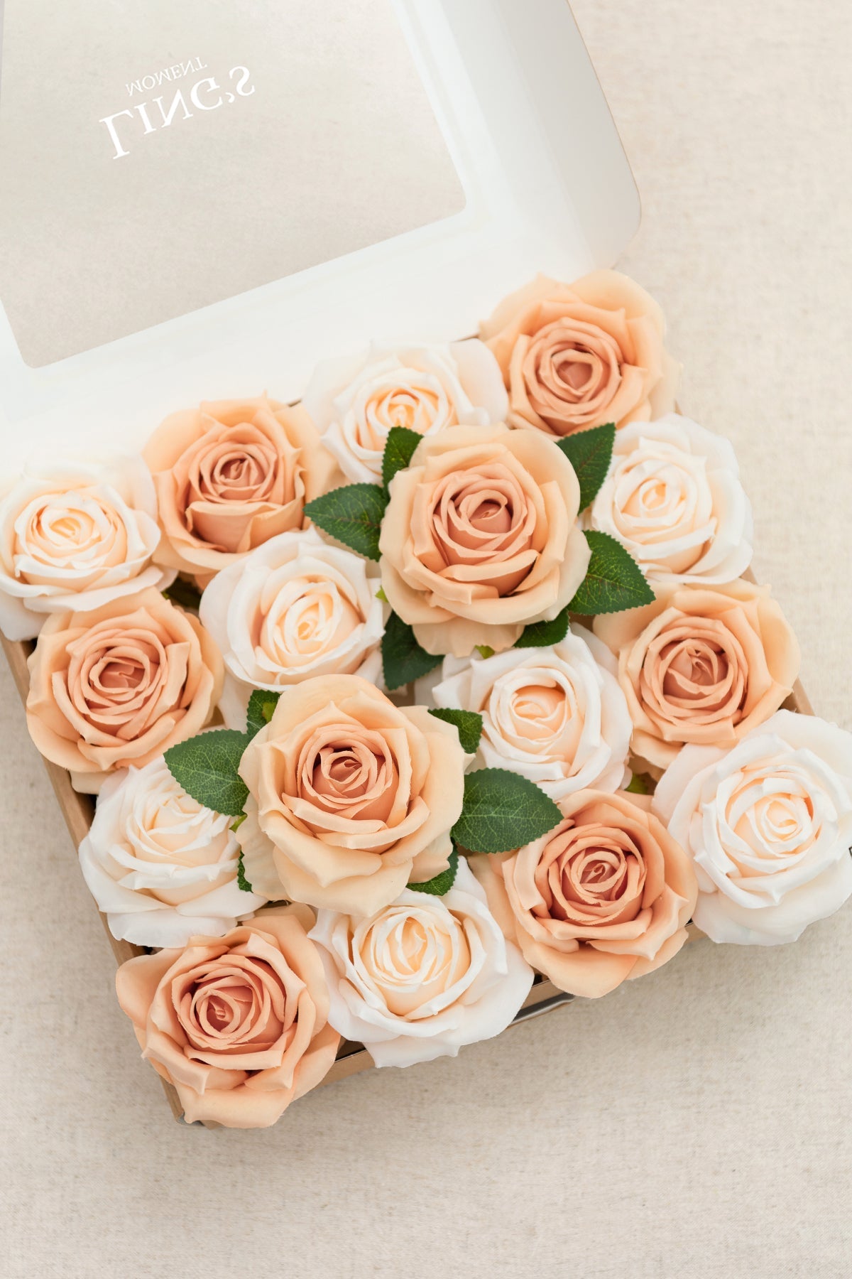 3.5" Silk Vendela Rose with Stem - 8 Styles