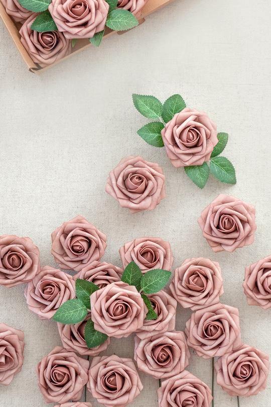 Limited Time Sale | 3" Foam Rose with Stem - 22 Colors - lingsDev