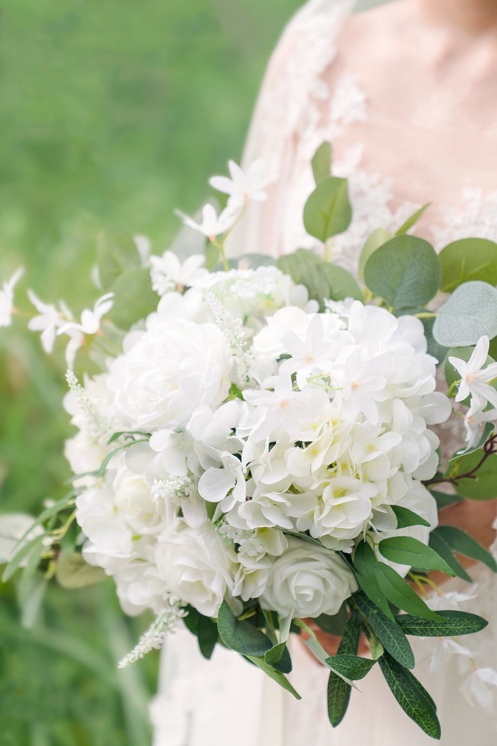 Flowers Box Set for DIY - White & Beige Theme - lingsDev
