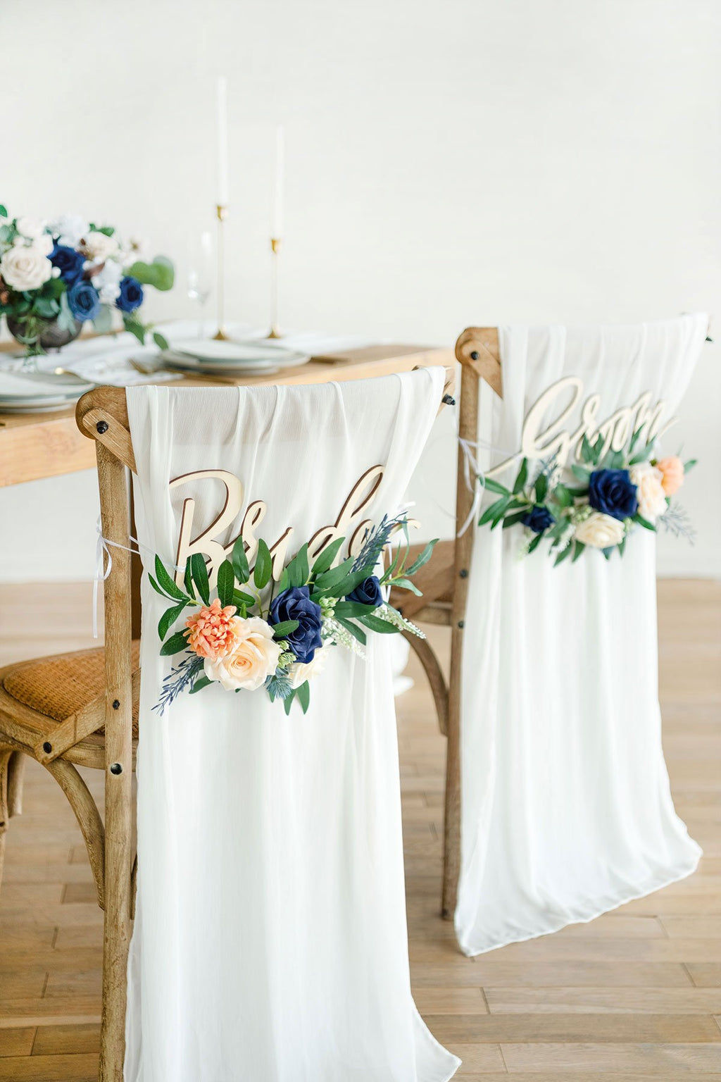 Dusty Blue Flowers Box Set - 11 Styles - lingsDev