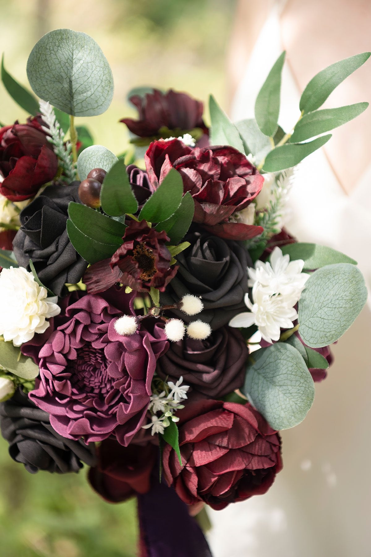 Burgundy & Marsala Flowers Box Set - 26 Styles - lingsDev