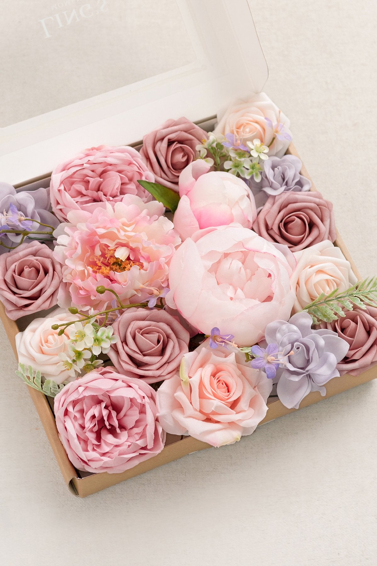 Blush & Peach Flowers Box Set - 34 Styles - lingsDev