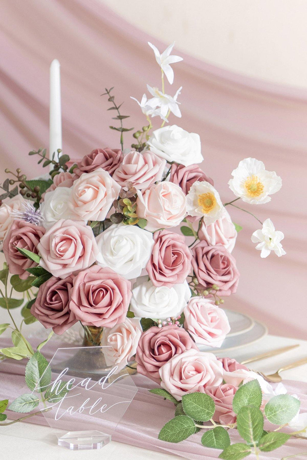 Limited Time Sale | 3" Foam Rose with Stem - 22 Colors - lingsDev