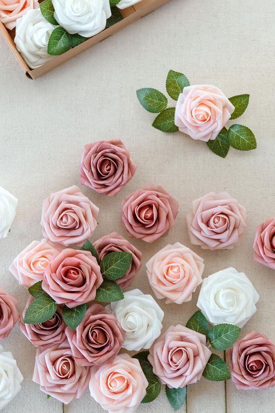 Limited Time Sale | 3" Foam Rose with Stem - 22 Colors - lingsDev