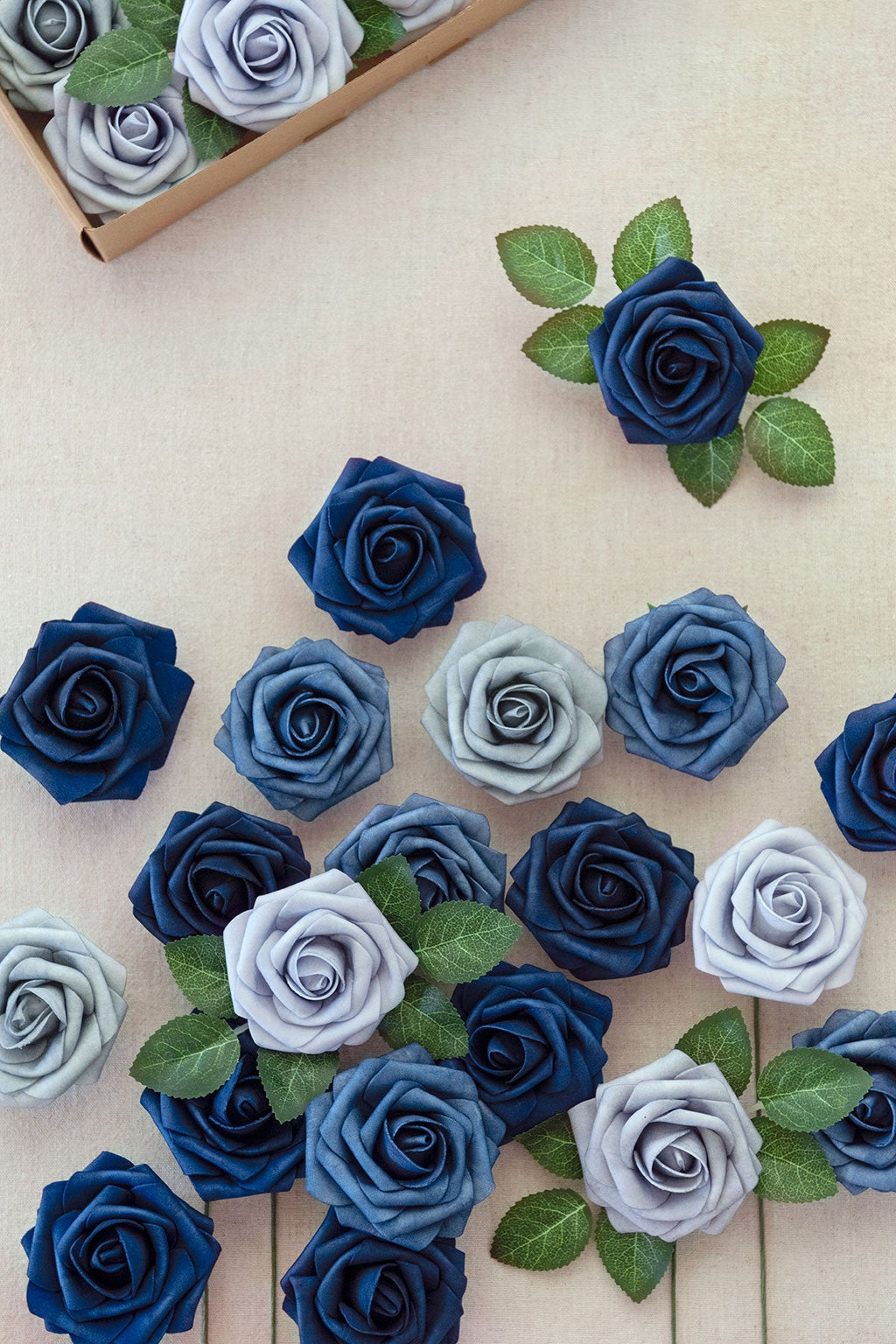 3" Foam Rose with Stem - 59 Colors F3