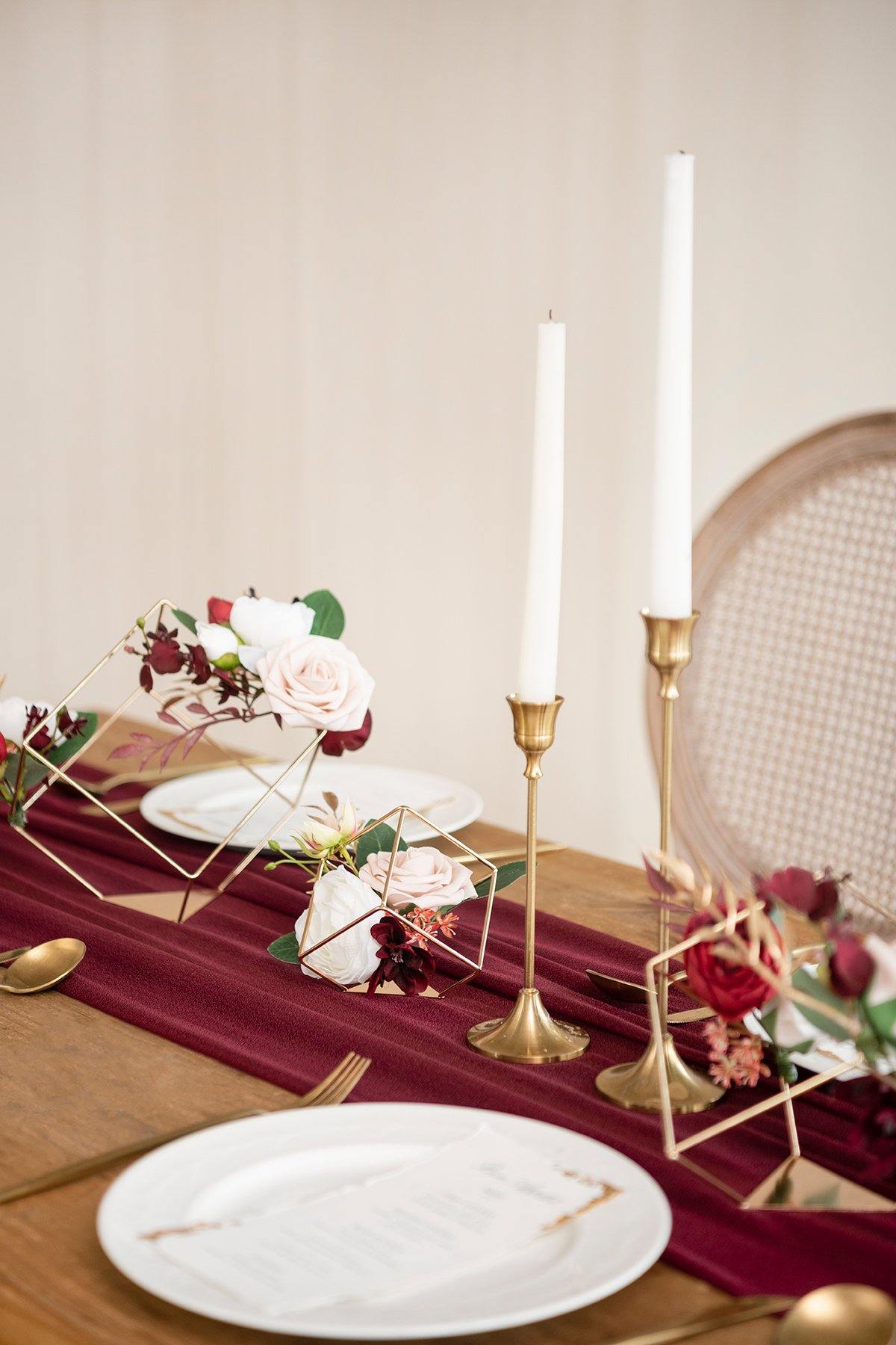 Romantic Sheer Table Runner 29"w x 10FT - 10 Colors - lingsDev