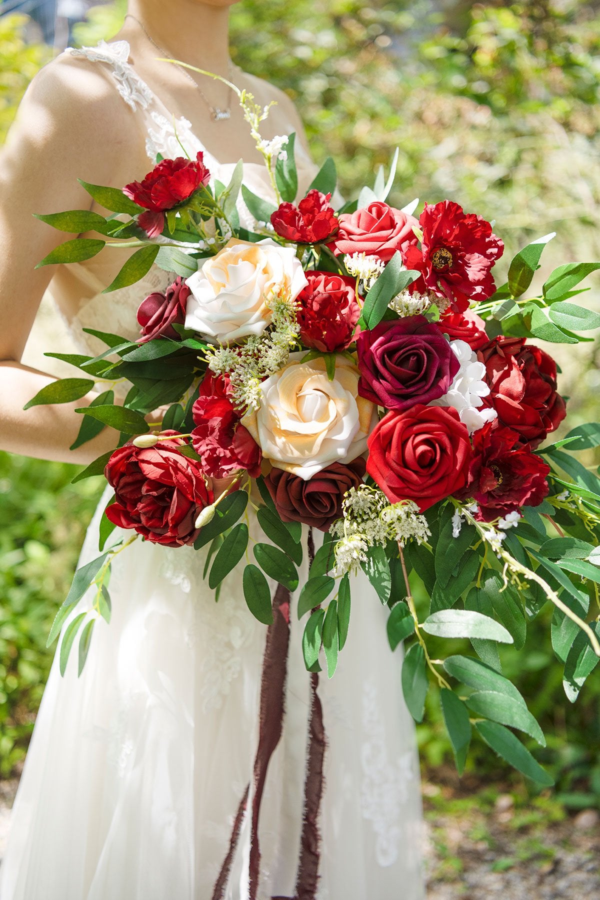 Burgundy & Marsala Flowers Box Set - 26 Styles - lingsDev