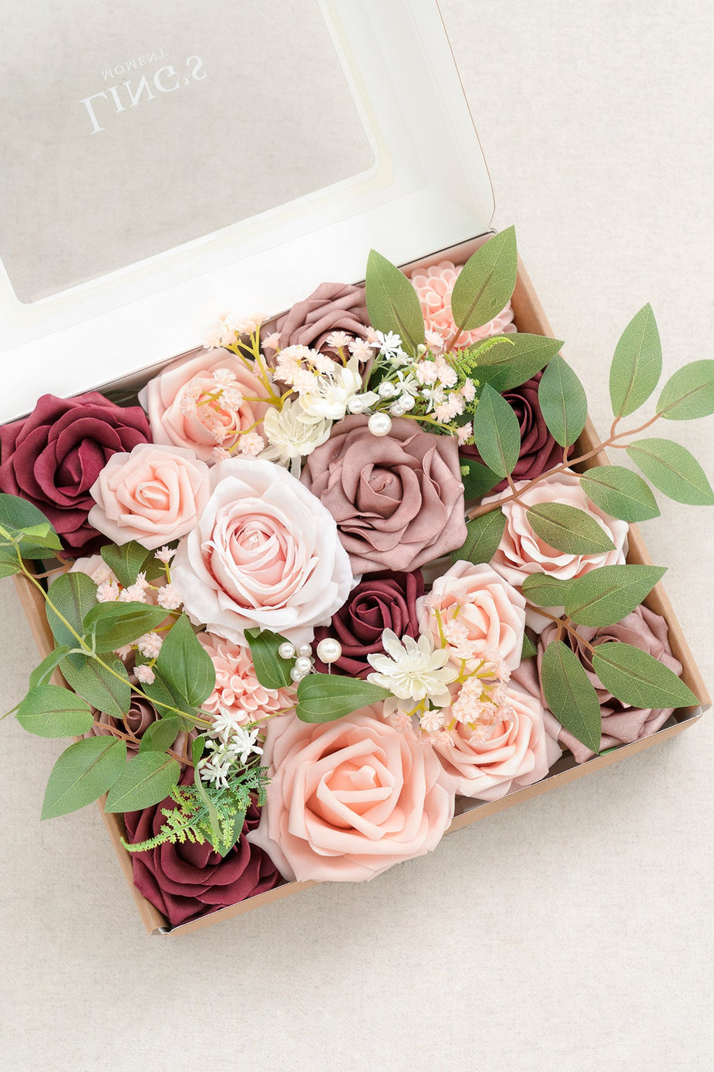 Dusty Rose Designer Flower Boxes