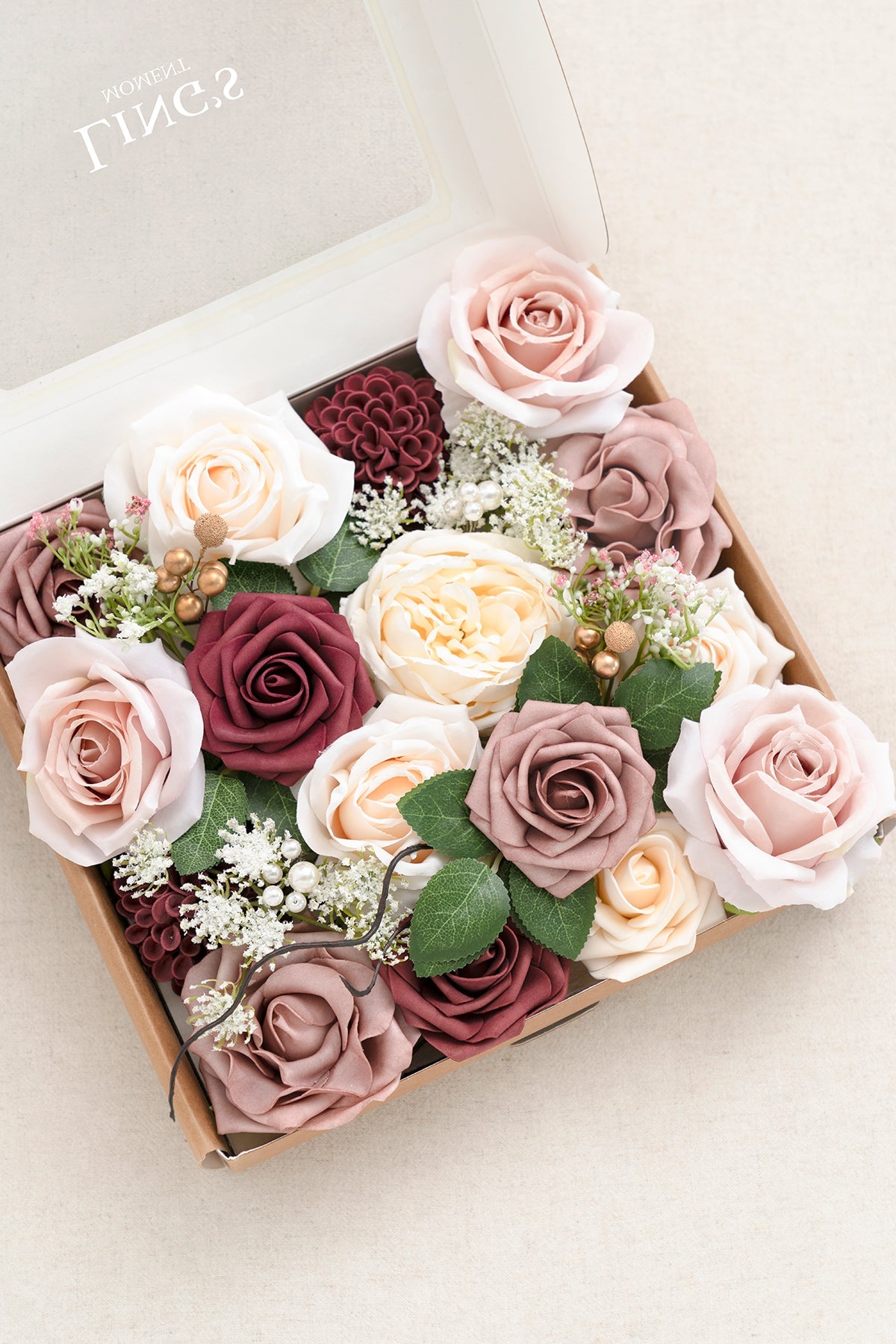 Dusty Rose Designer Flower Boxes