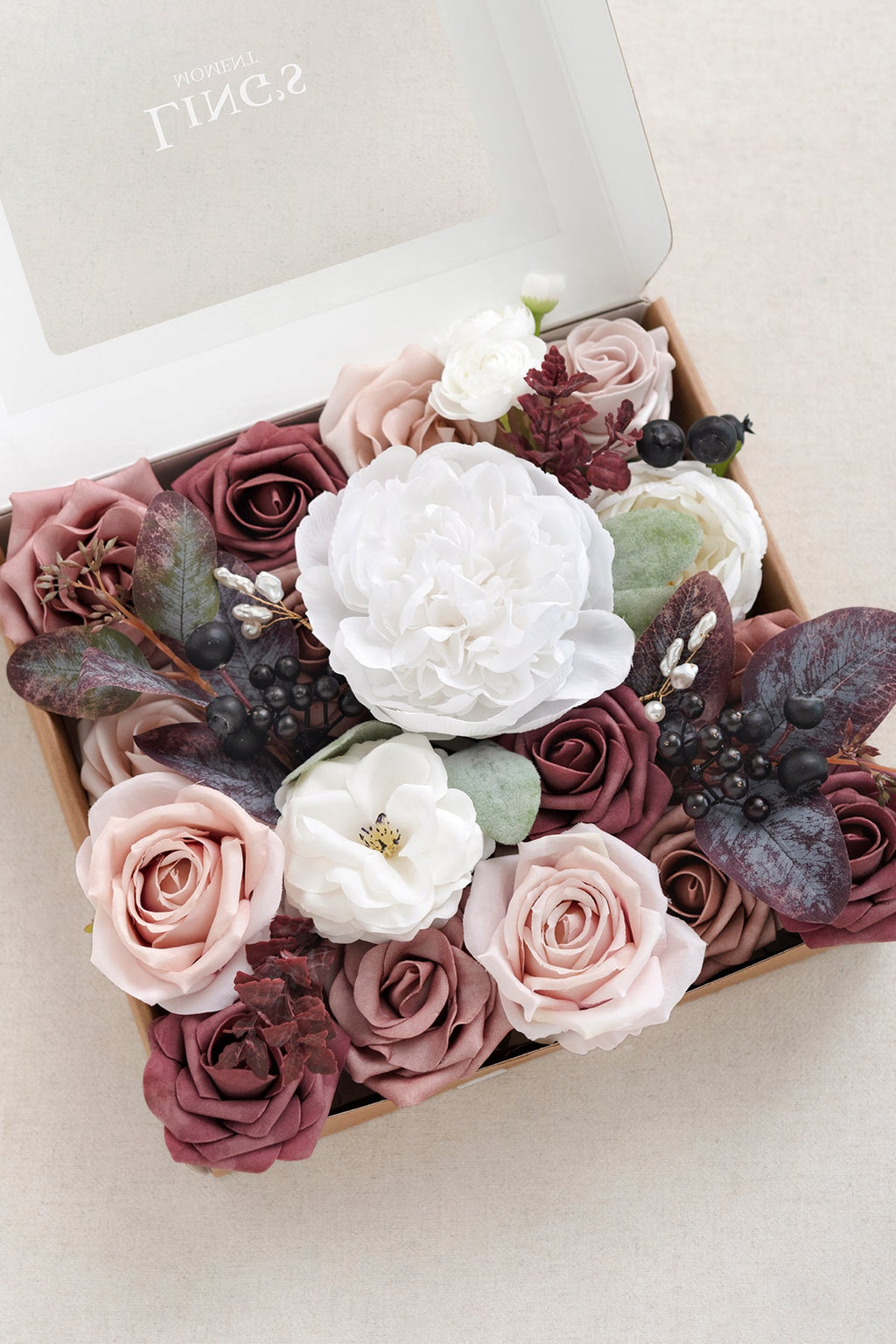 Dusty Rose Designer Flower Boxes