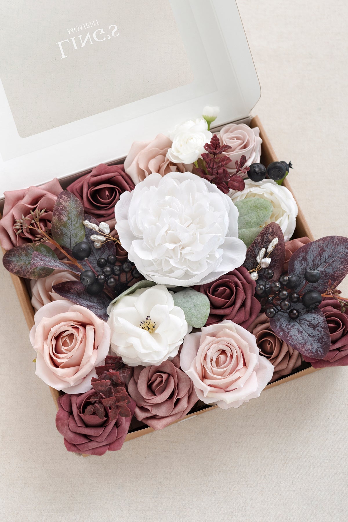 Dusty Rose Designer Flower Boxes